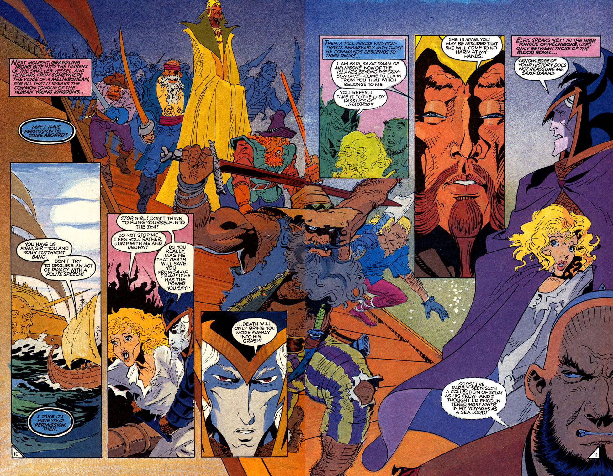 Read online Elric: Sailor on the Seas of Fate comic -  Issue #5 - 12