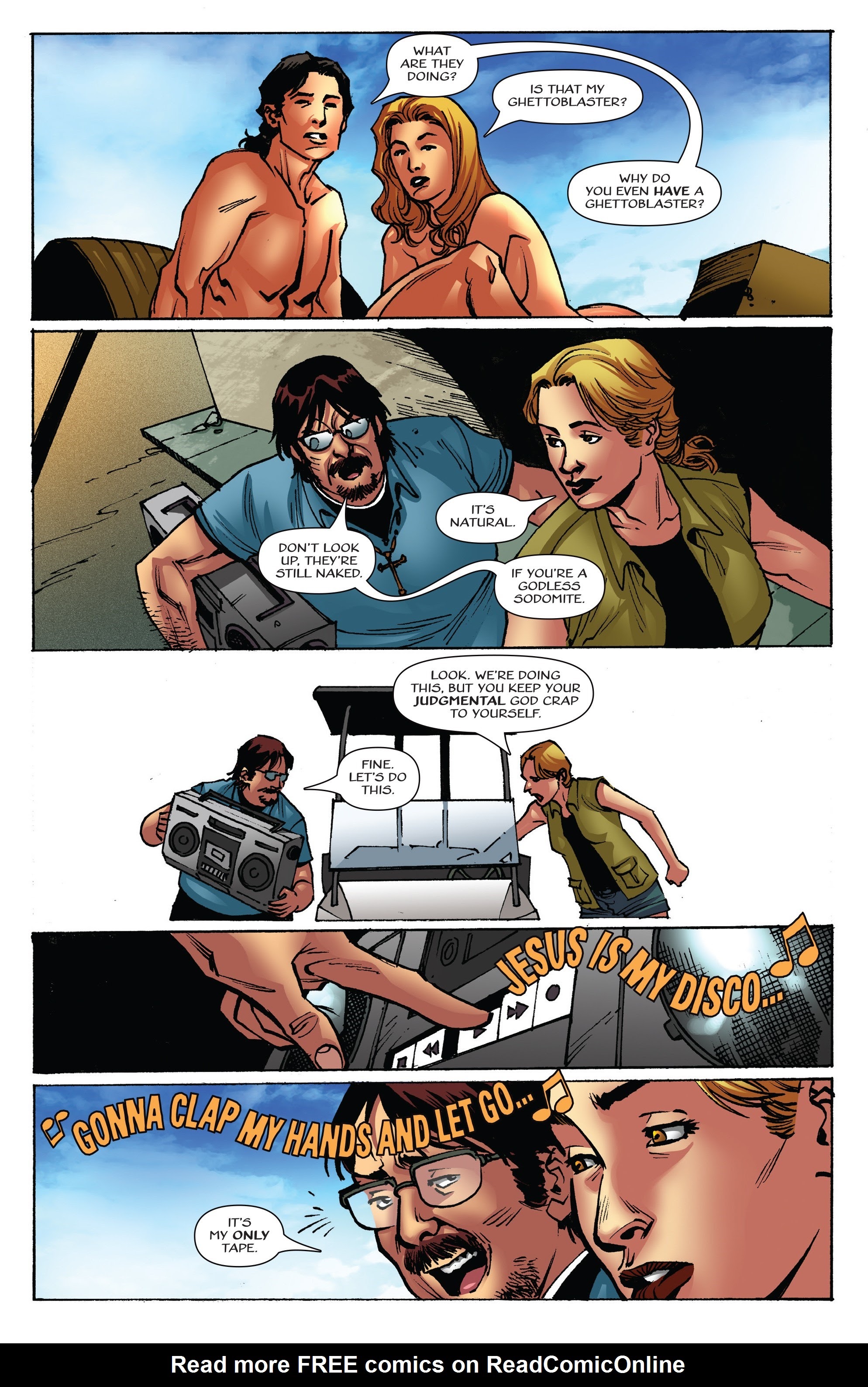 Read online Sharkasaurus comic -  Issue # TPB - 55