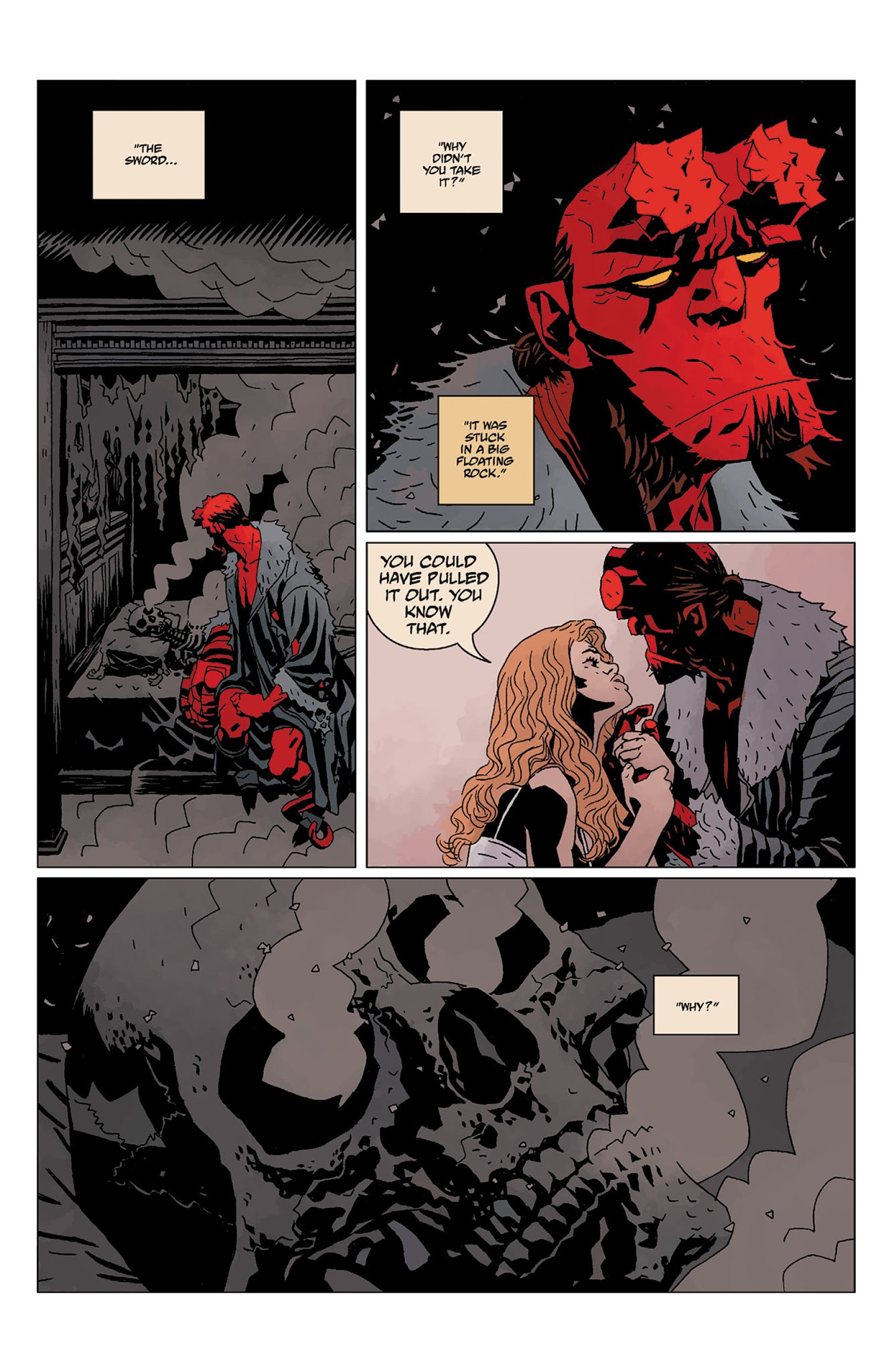 Read online Hellboy: The Wild Hunt comic -  Issue # TPB - 158