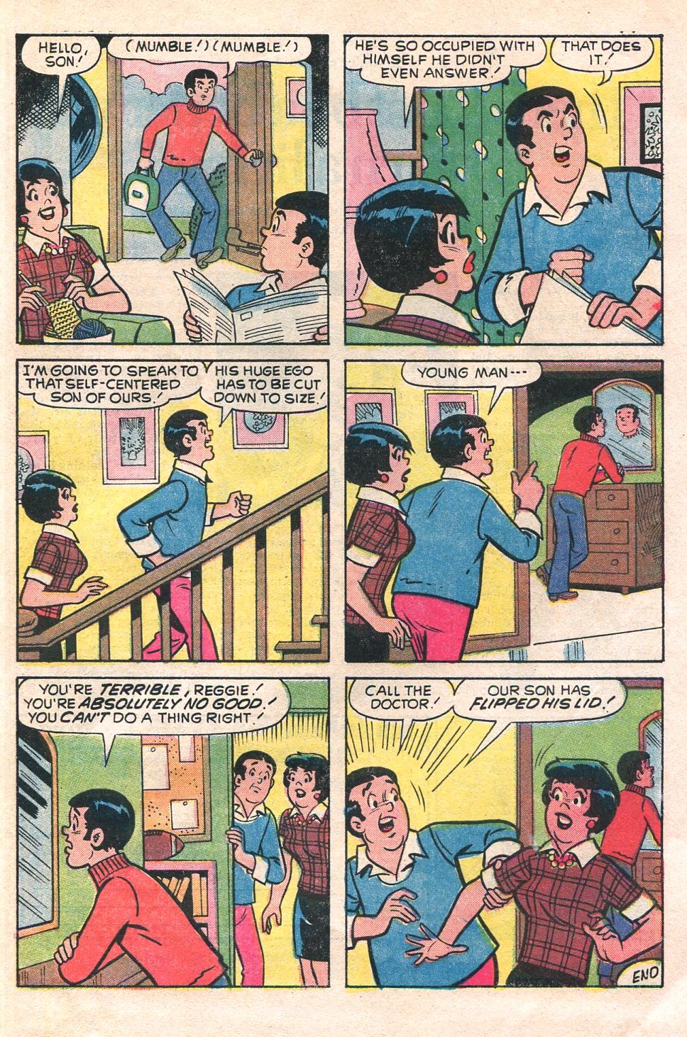 Read online Reggie and Me (1966) comic -  Issue #68 - 49