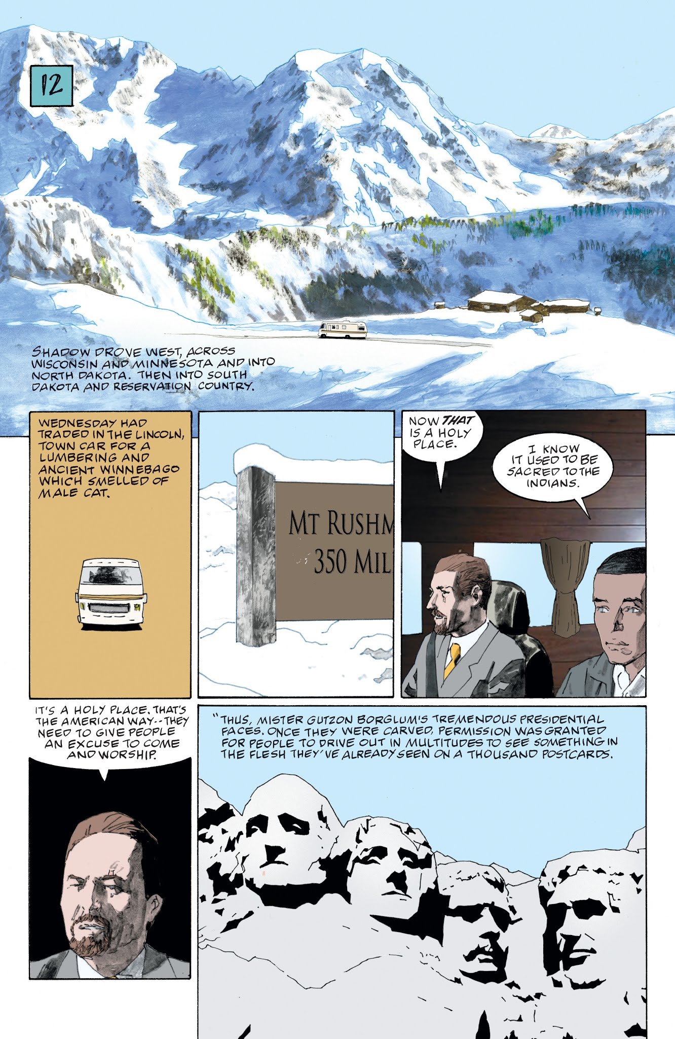 Read online American Gods: My Ainsel comic -  Issue #6 - 3