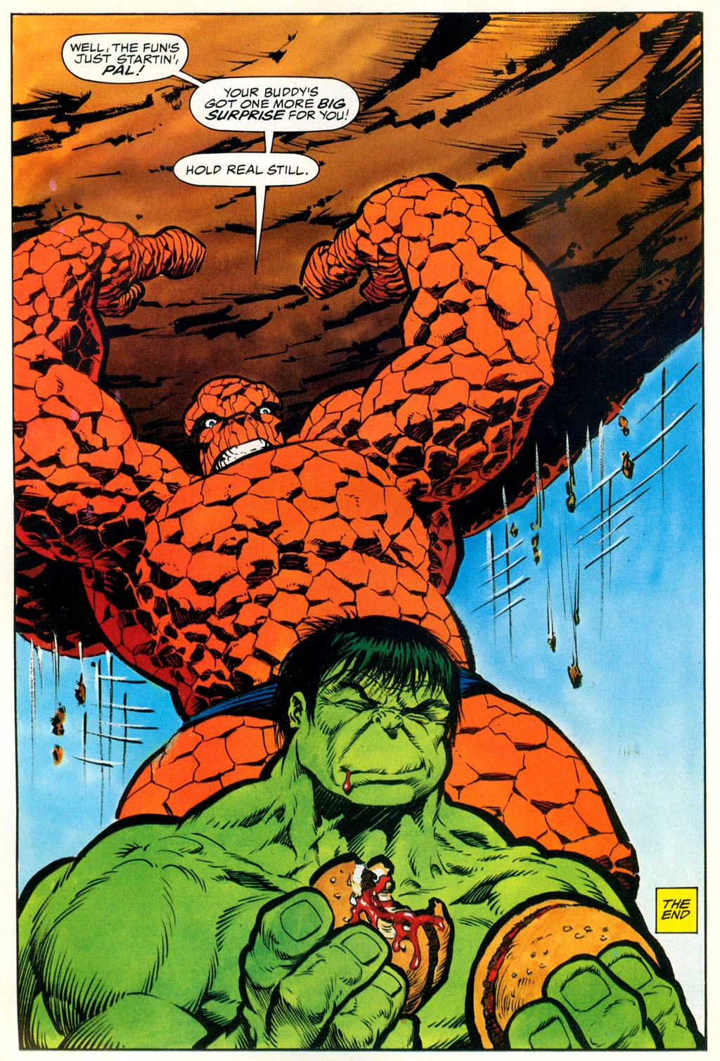 Read online Marvel Graphic Novel comic -  Issue #29 - Hulk & Thing - The Big Change - 69