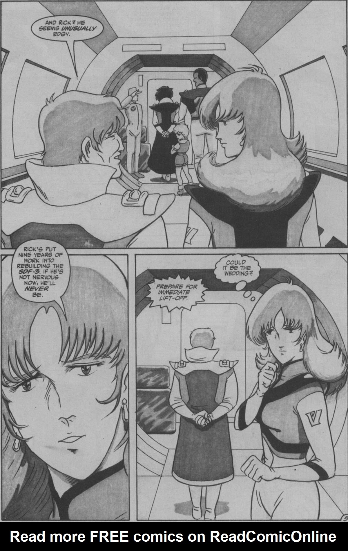 Read online Robotech II: The Sentinels - The Marriage of Rick Hunter and Lisa Hayes comic -  Issue # TPB 1 - 17