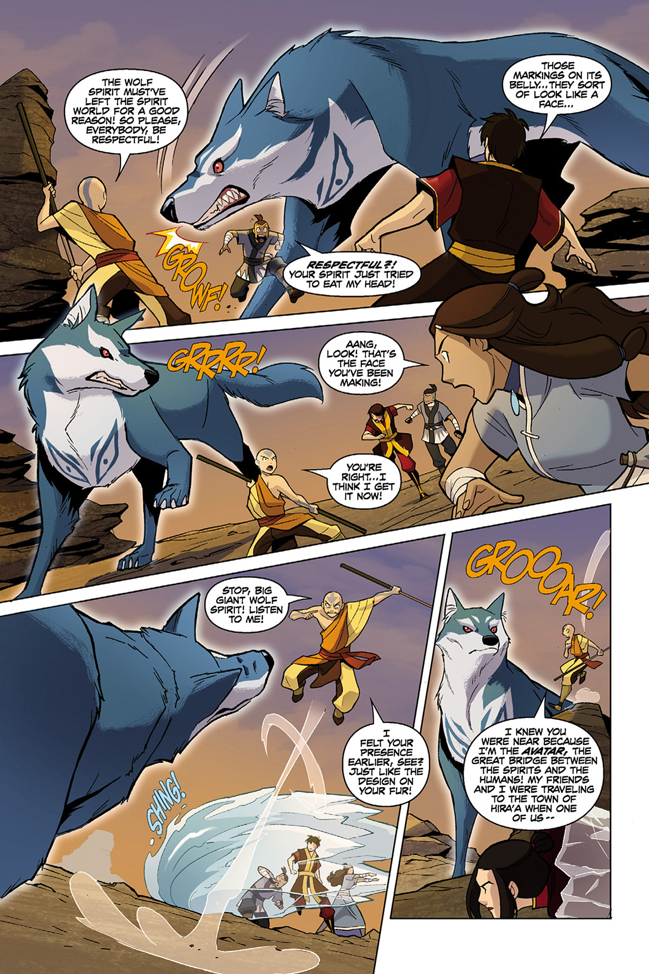 Read online Nickelodeon Avatar: The Last Airbender - The Search comic -  Issue # Part 1 - 63