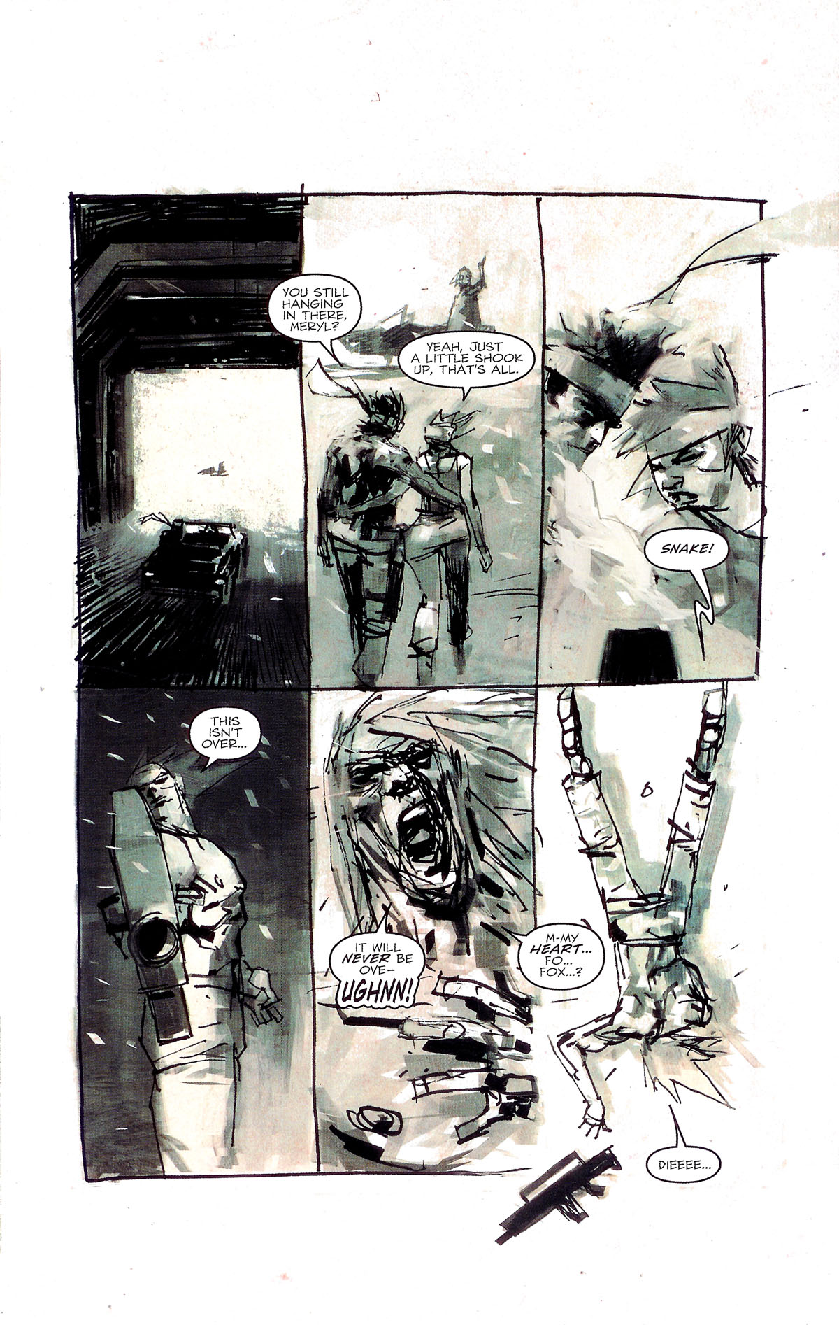 Read online Metal Gear Solid comic -  Issue #12 - 20