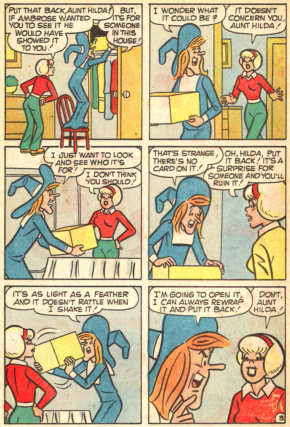 Read online Sabrina The Teenage Witch (1971) comic -  Issue #44 - 15