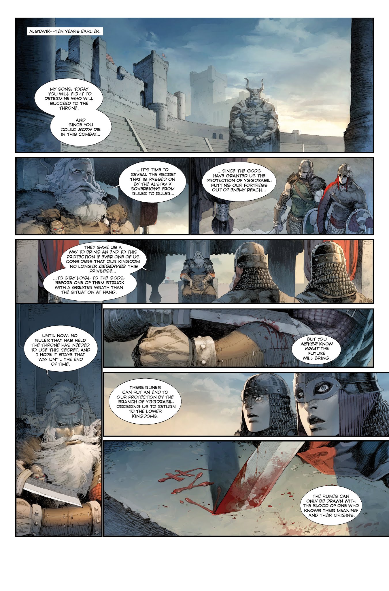 Read online Konungar: War of Crowns comic -  Issue #3 - 39