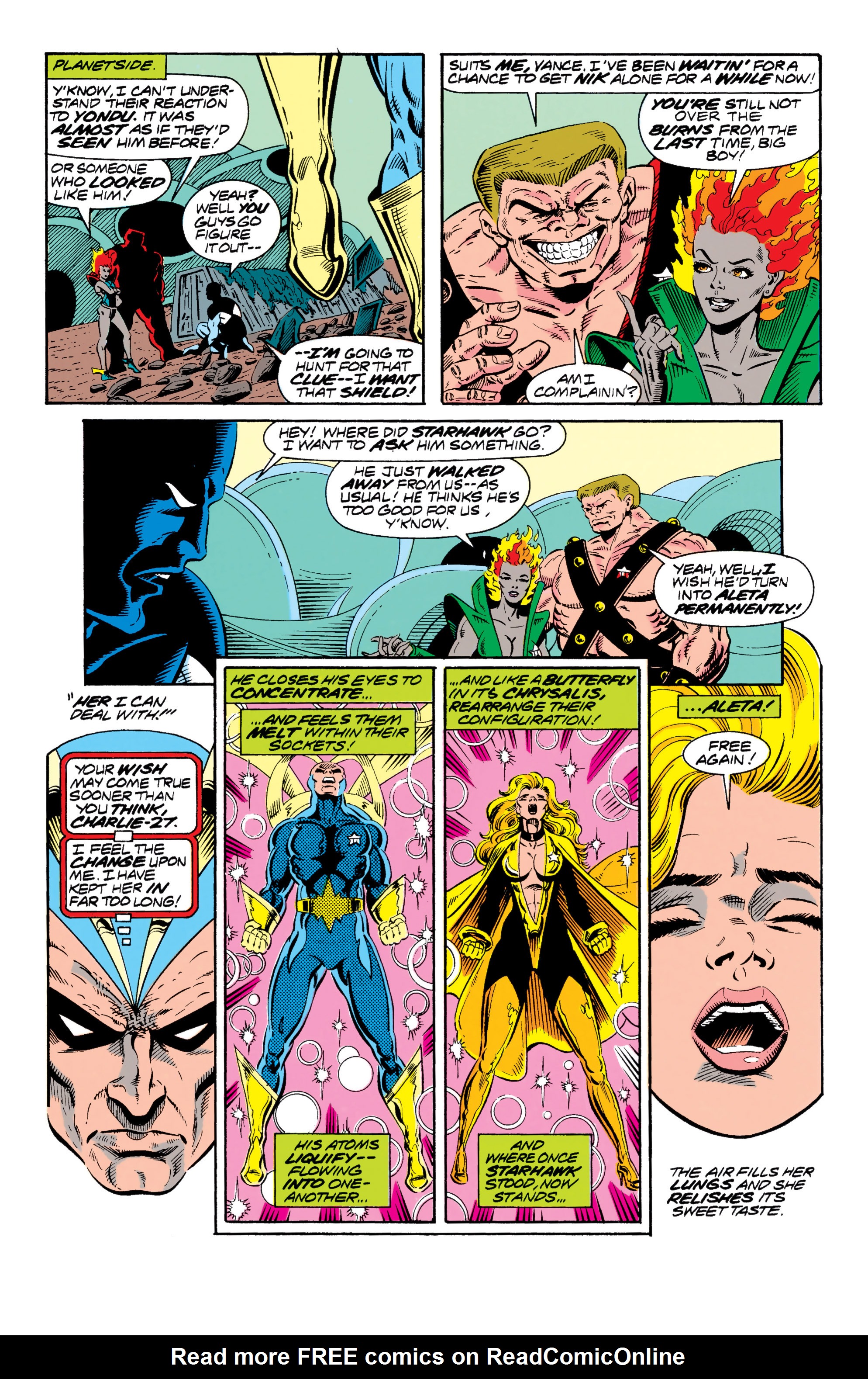 Read online Guardians of the Galaxy (1990) comic -  Issue # _TPB Guardians of the Galaxy by Jim Valentino 1 (Part 1) - 9