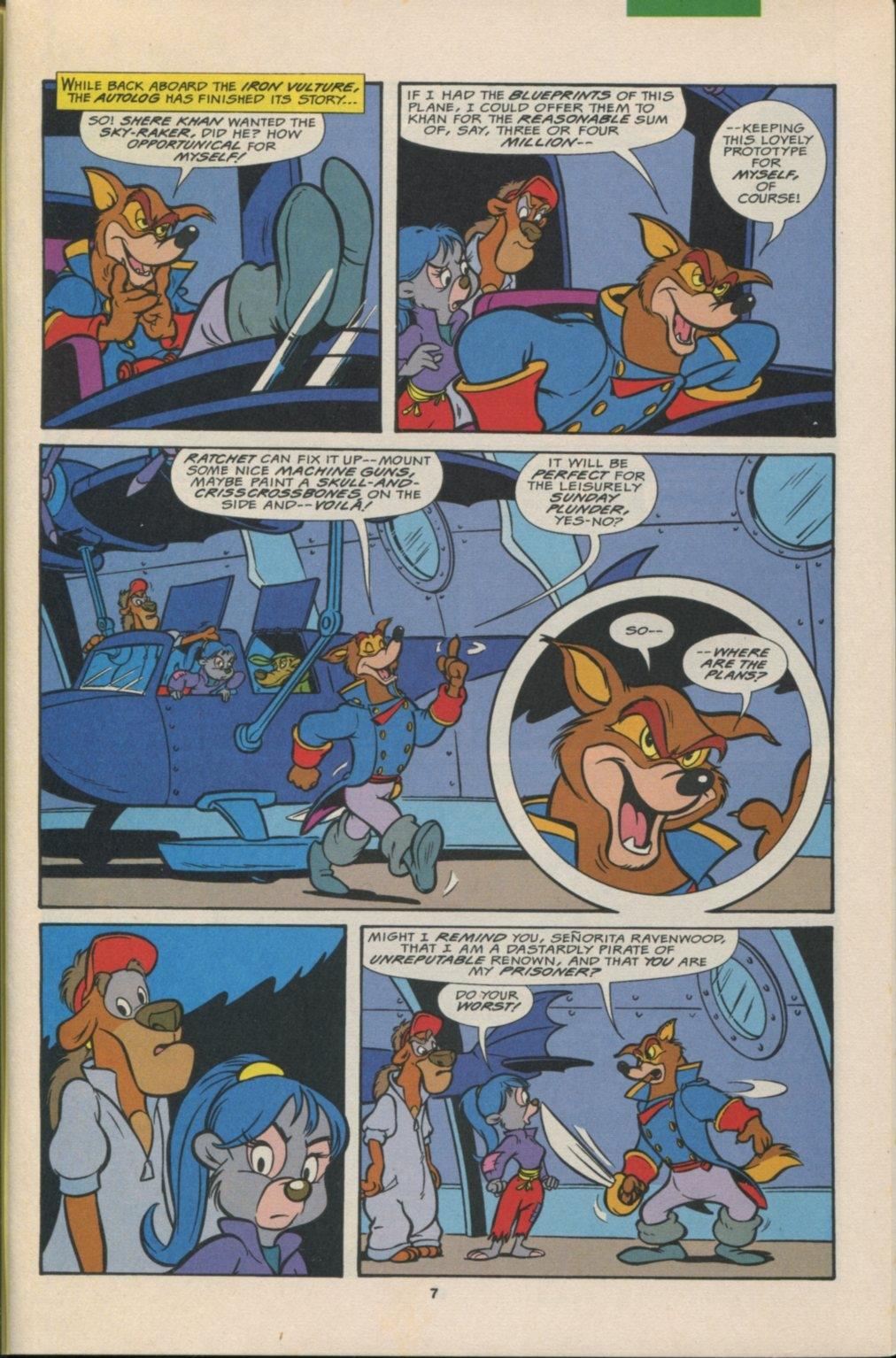 Read online Disney's Tale Spin comic -  Issue #2 - 8