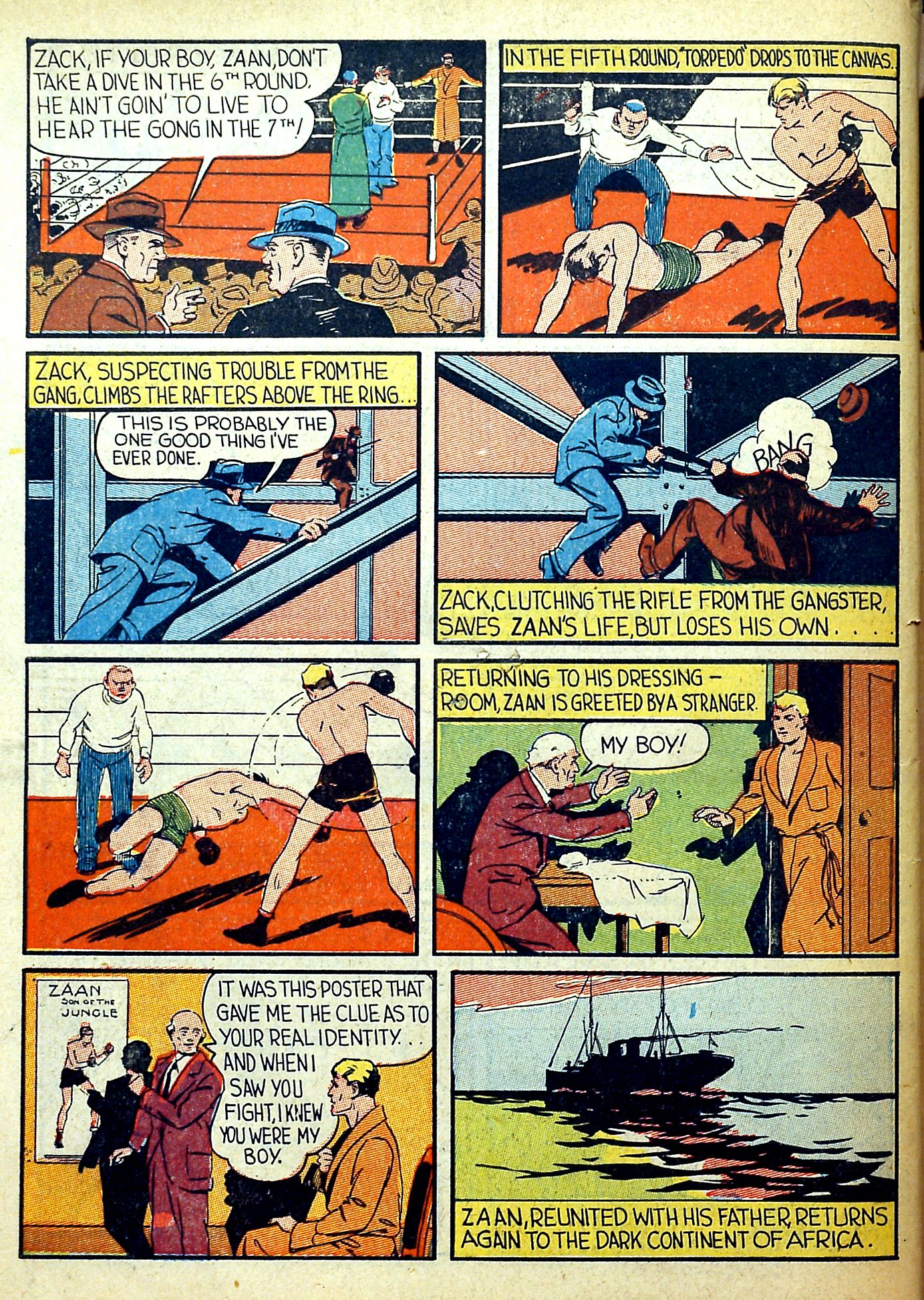 Read online Captain Flight Comics comic -  Issue #3 - 50