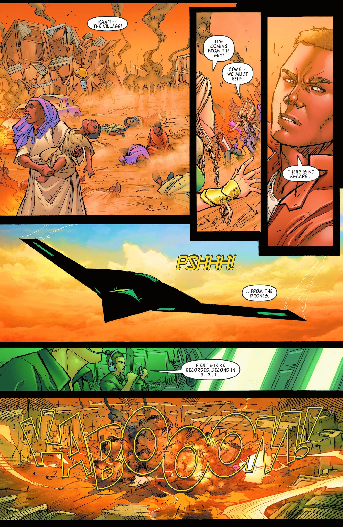 Read online Michael Turner's Fathom: Kiani (2015) comic -  Issue #1 - 13