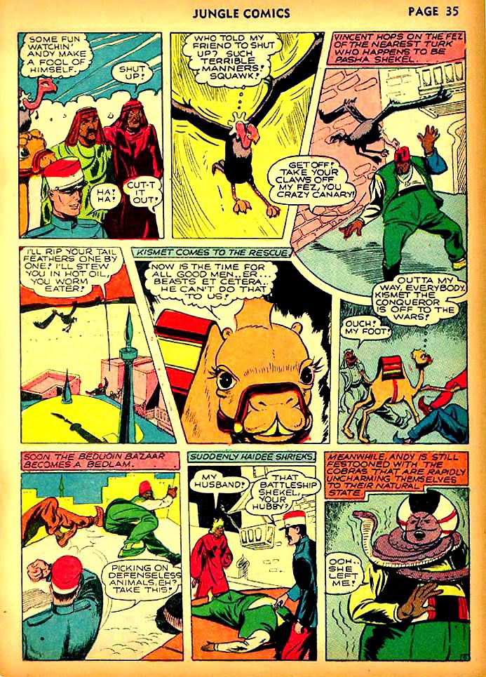 Read online Jungle Comics comic -  Issue #23 - 39