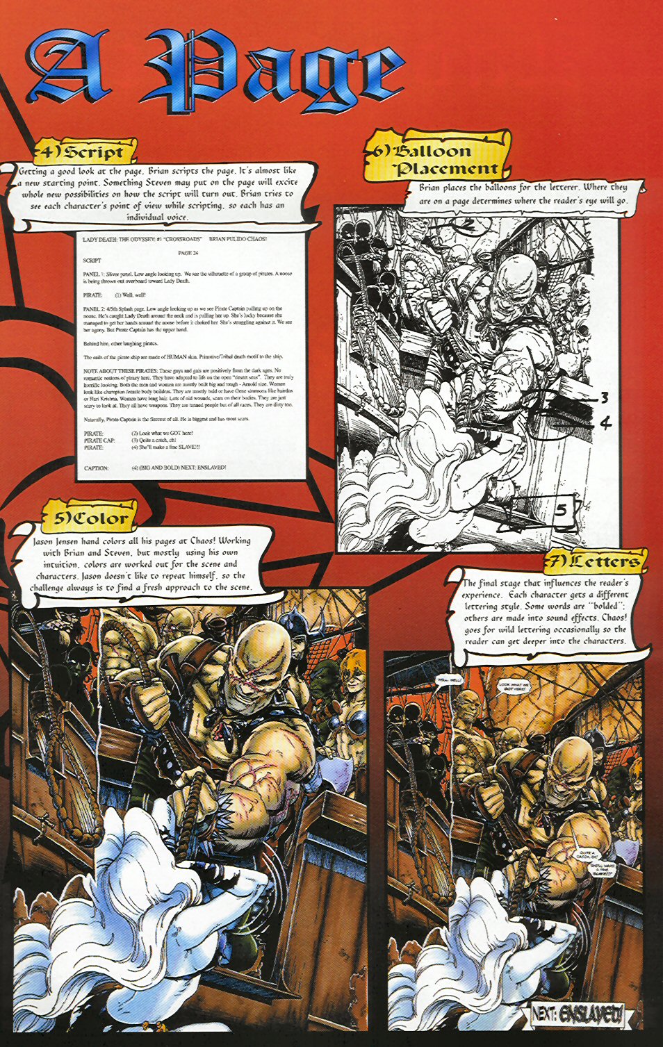 Read online Lady Death III: The Odyssey comic -  Issue #0 - 8