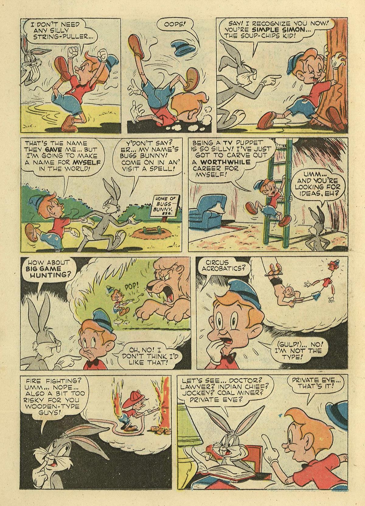 Read online Bugs Bunny comic -  Issue #28 - 18