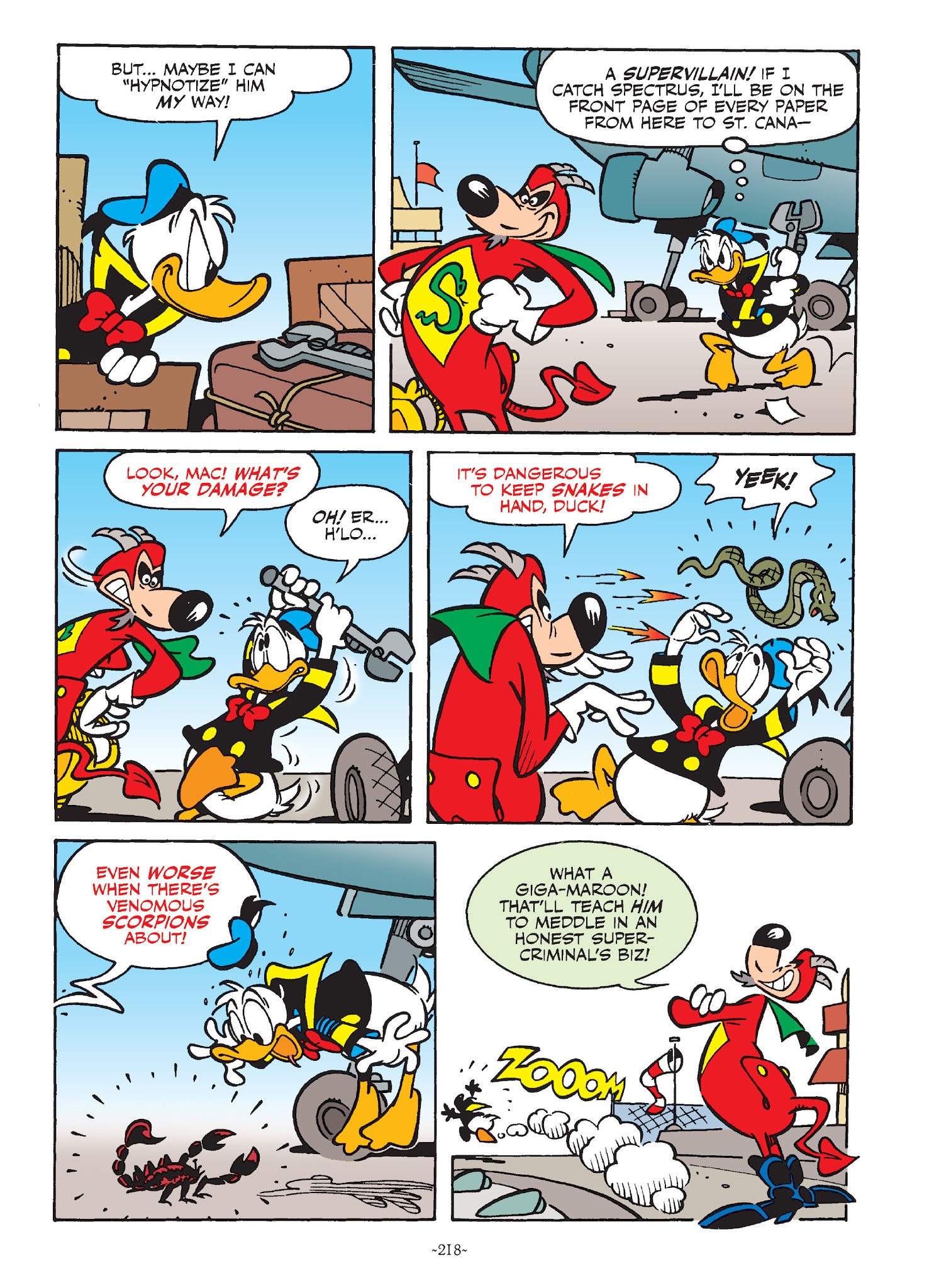 Read online Mickey and Donald: The Search For the Zodiac Stone comic -  Issue # TPB - 217