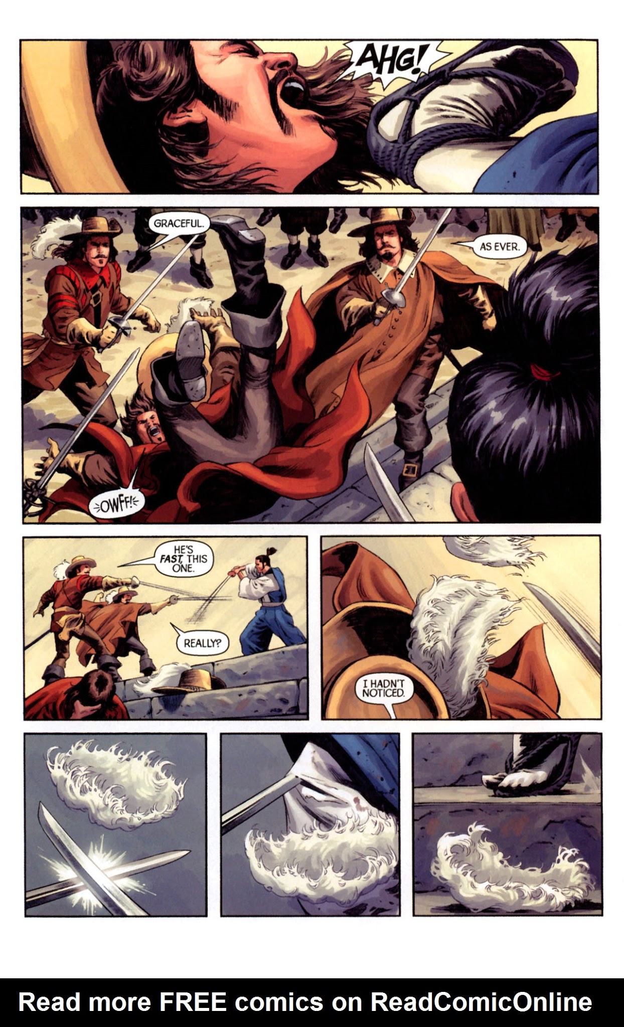 Read online Samurai: Heaven and Earth comic -  Issue #3 - 13