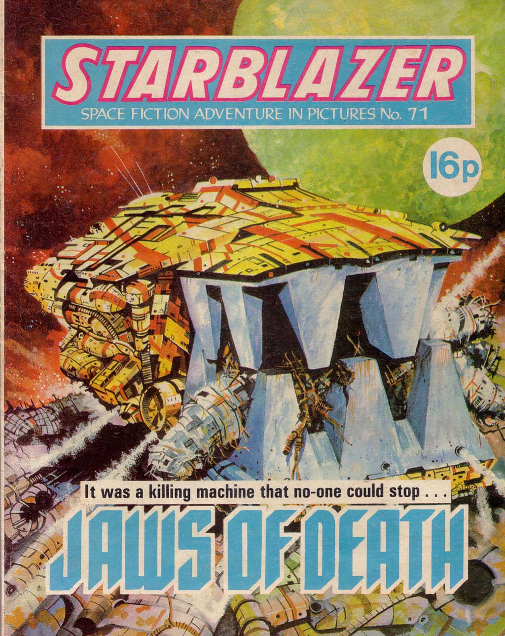 Read online Starblazer comic -  Issue #71 - 1