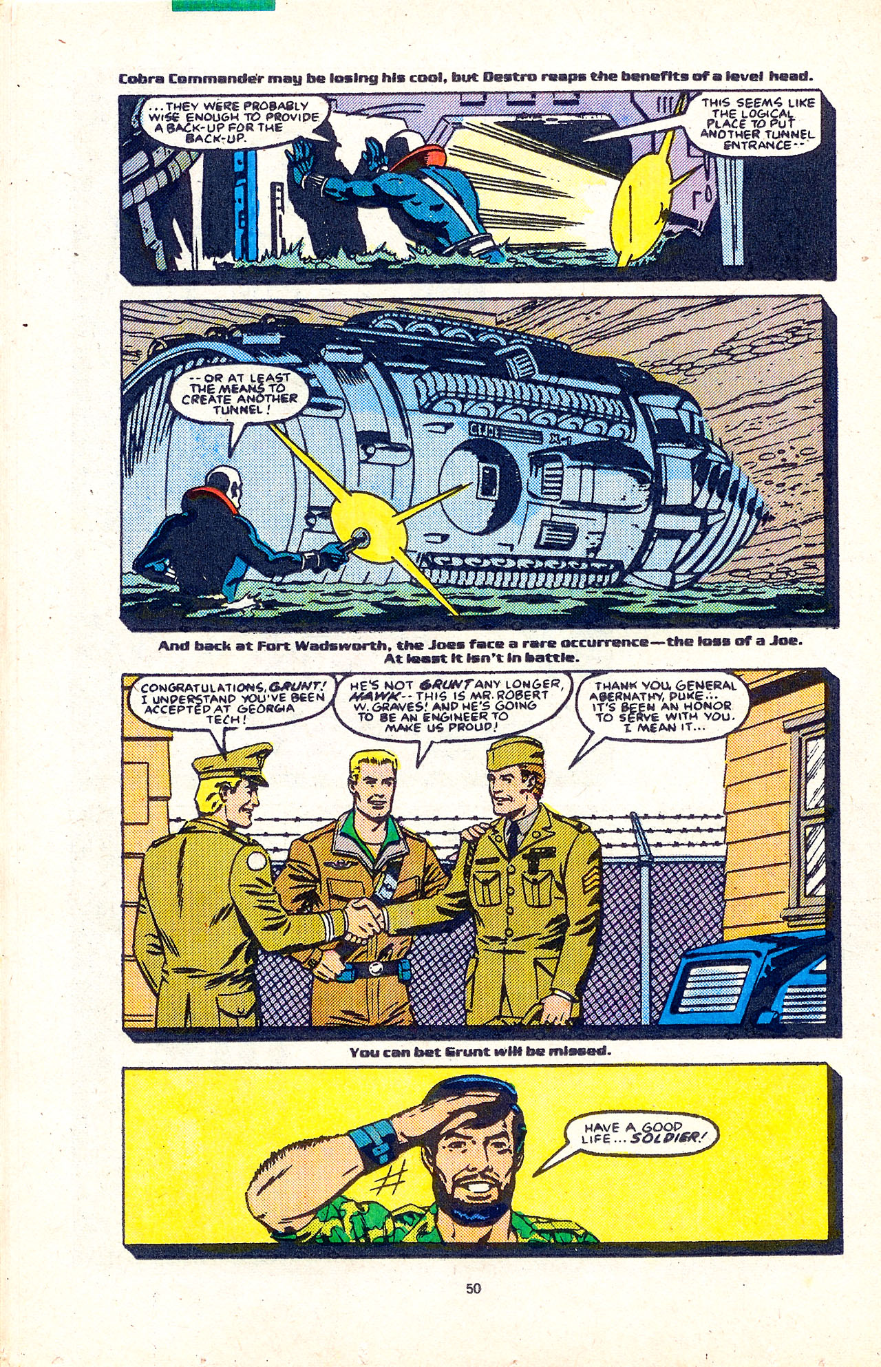 Read online G.I. Joe Yearbook comic -  Issue #3 - 52