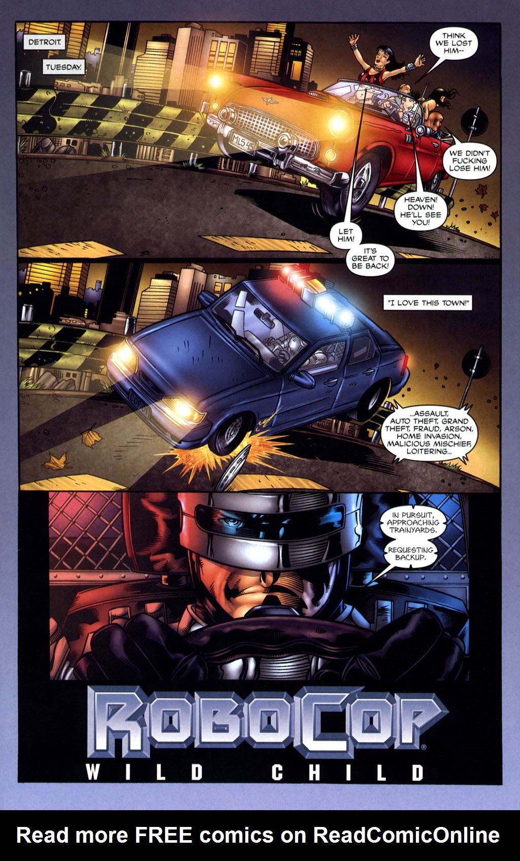 Read online Robocop: Wild Child comic -  Issue # Full - 5