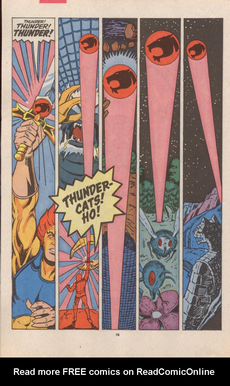 Read online ThunderCats (1985) comic -  Issue #16 - 18