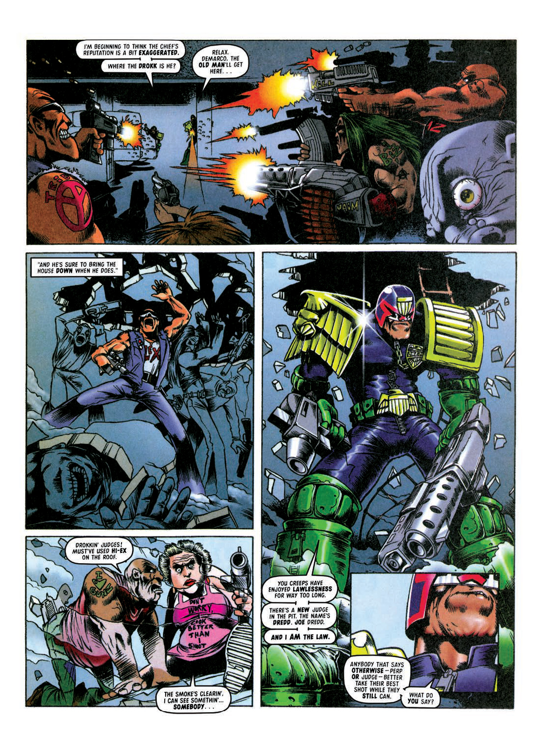 Read online Judge Dredd: The Restricted Files comic -  Issue # TPB 4 - 202