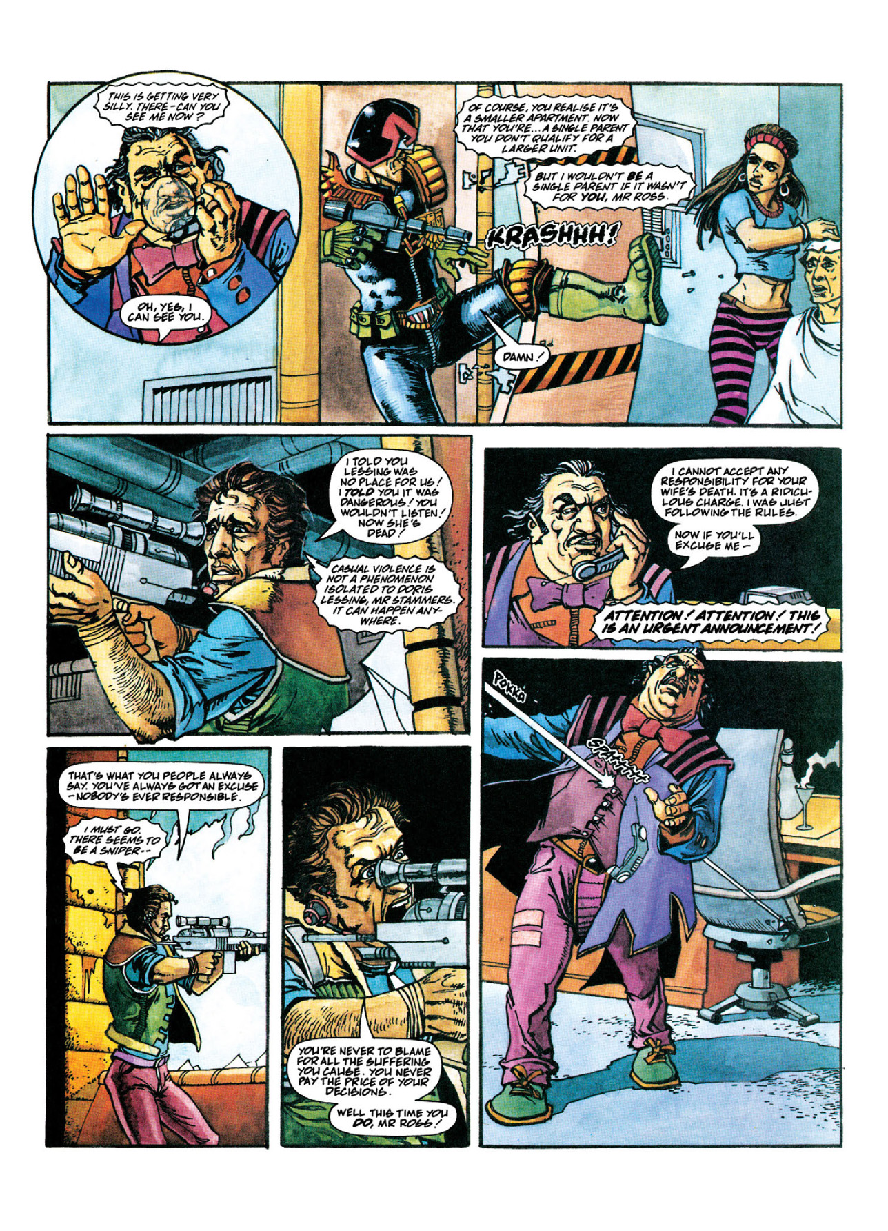 Read online Judge Dredd: The Complete Case Files comic -  Issue # TPB 26 - 195