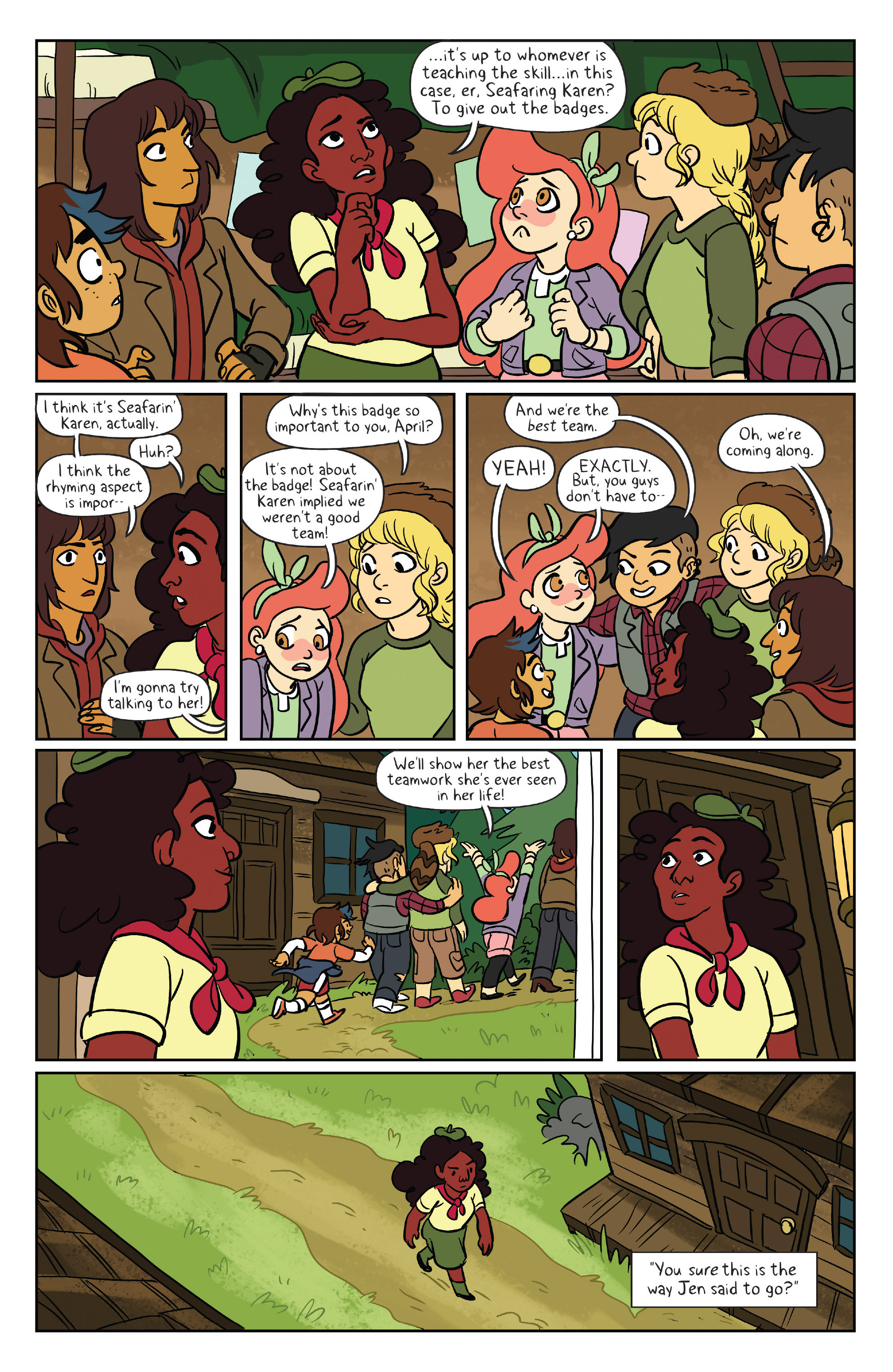 Read online Lumberjanes Vol. 6 comic -  Issue # TPB - 12