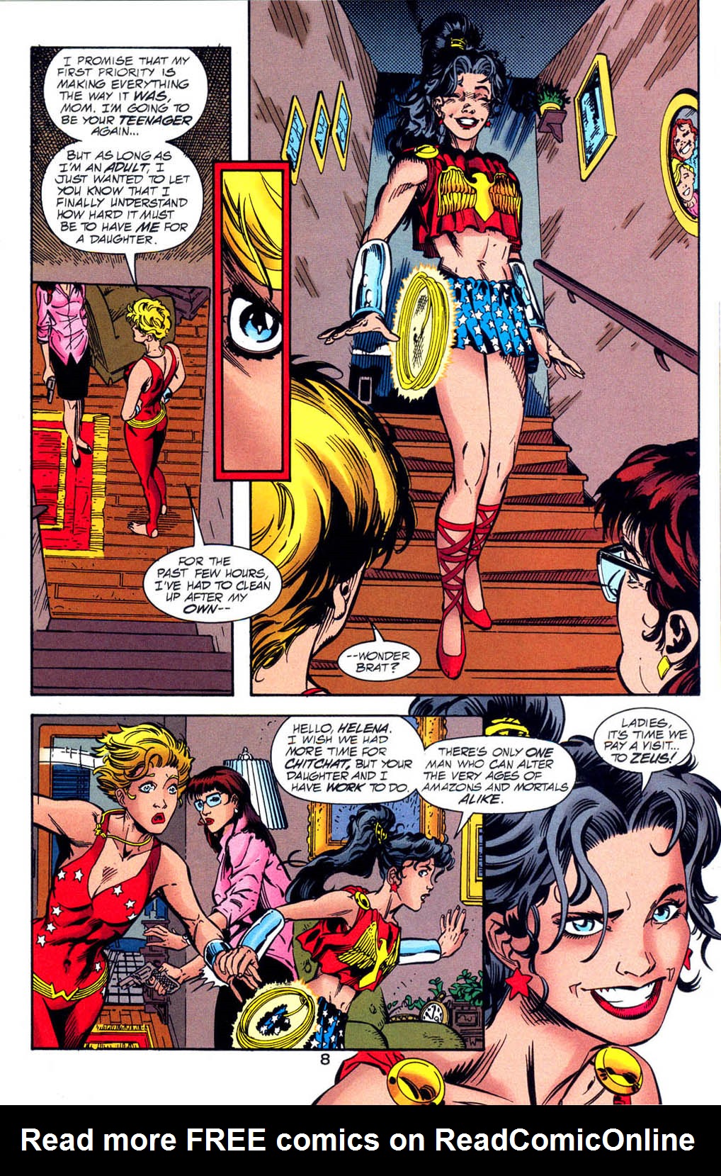 Read online Sins of Youth comic -  Issue # Wonder Girls - 9