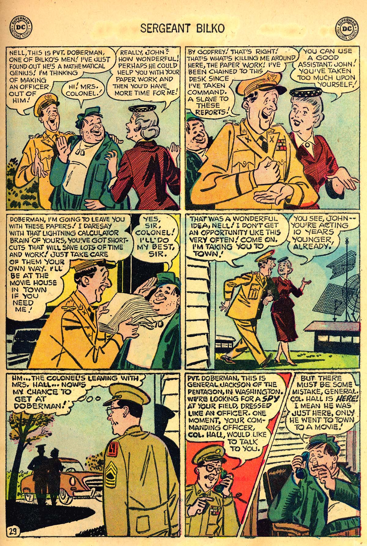 Read online Sergeant Bilko comic -  Issue #4 - 31