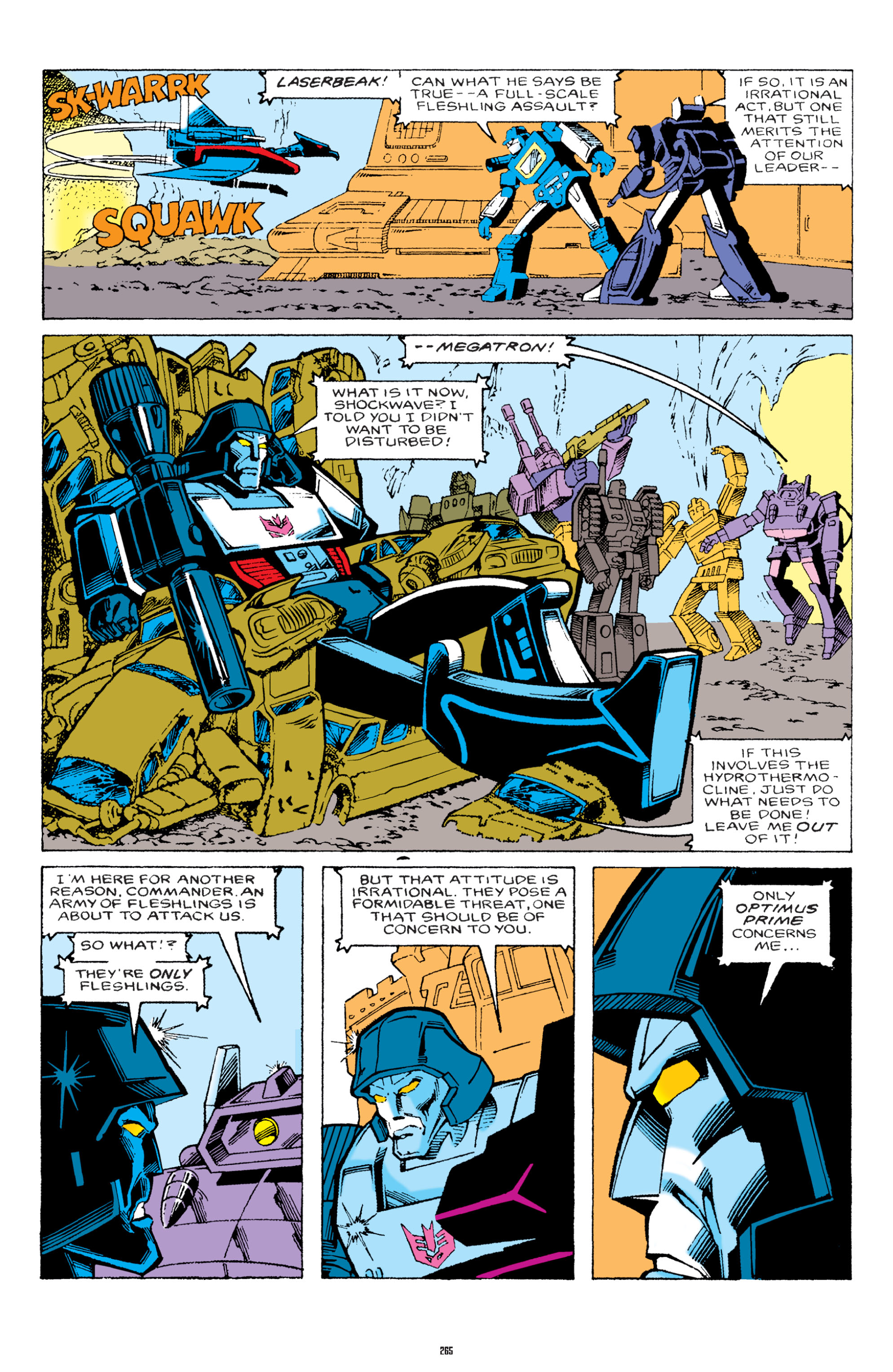 Read online The Transformers Classics comic -  Issue # TPB 2 - 266