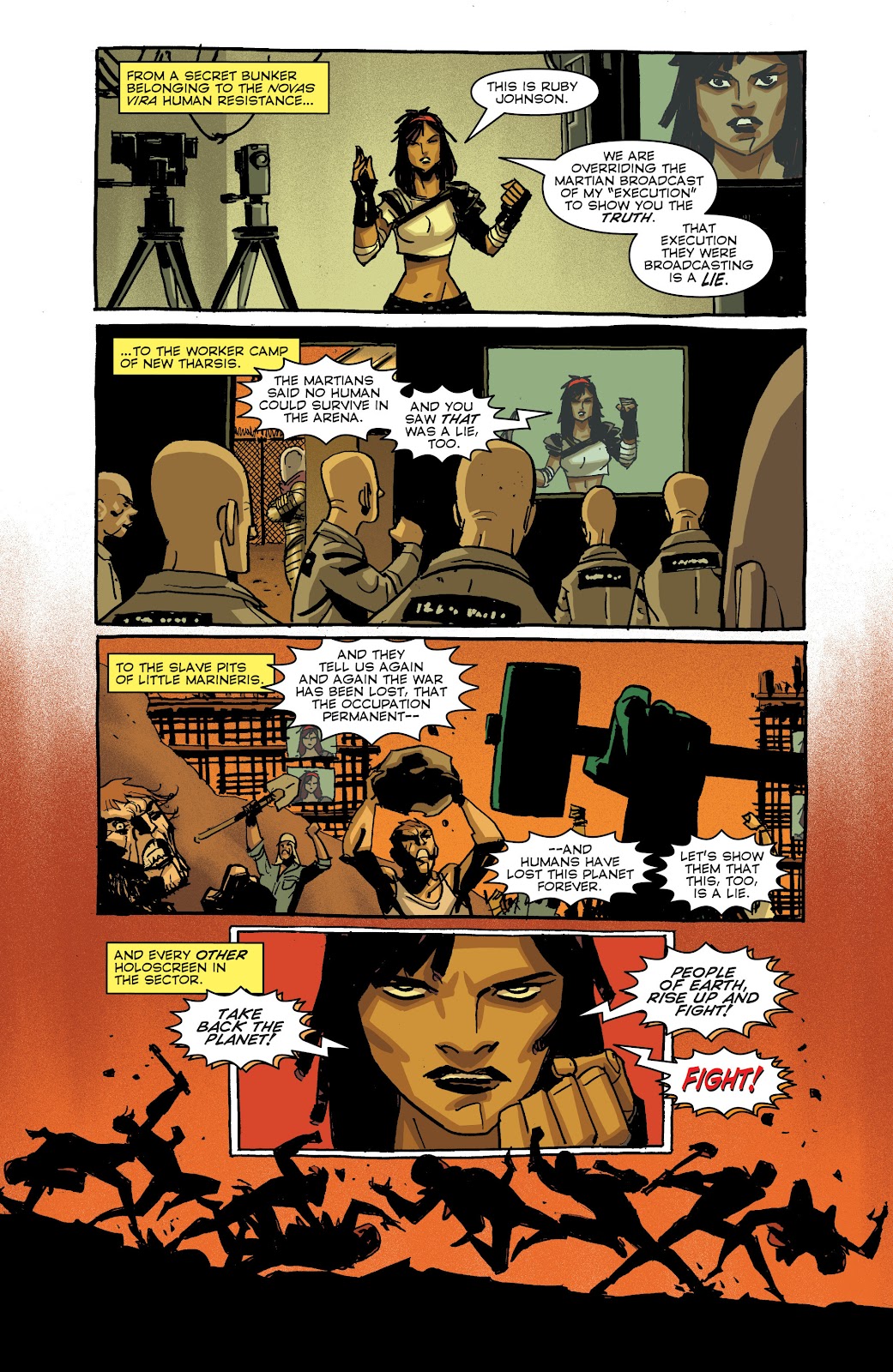 Mars Attacks: Occupation issue 5 - Page 9