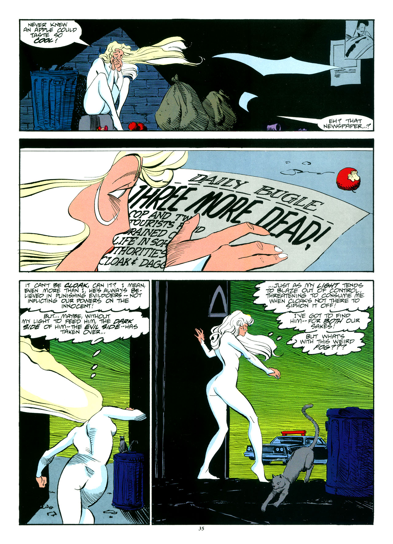 Read online Marvel Graphic Novel comic -  Issue #35 - Cloak & Dagger - Predator and Prey - 39