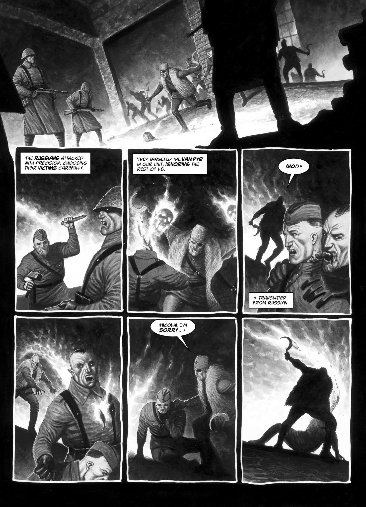 Read online Fiends of the Eastern Front comic -  Issue # TPB - 82