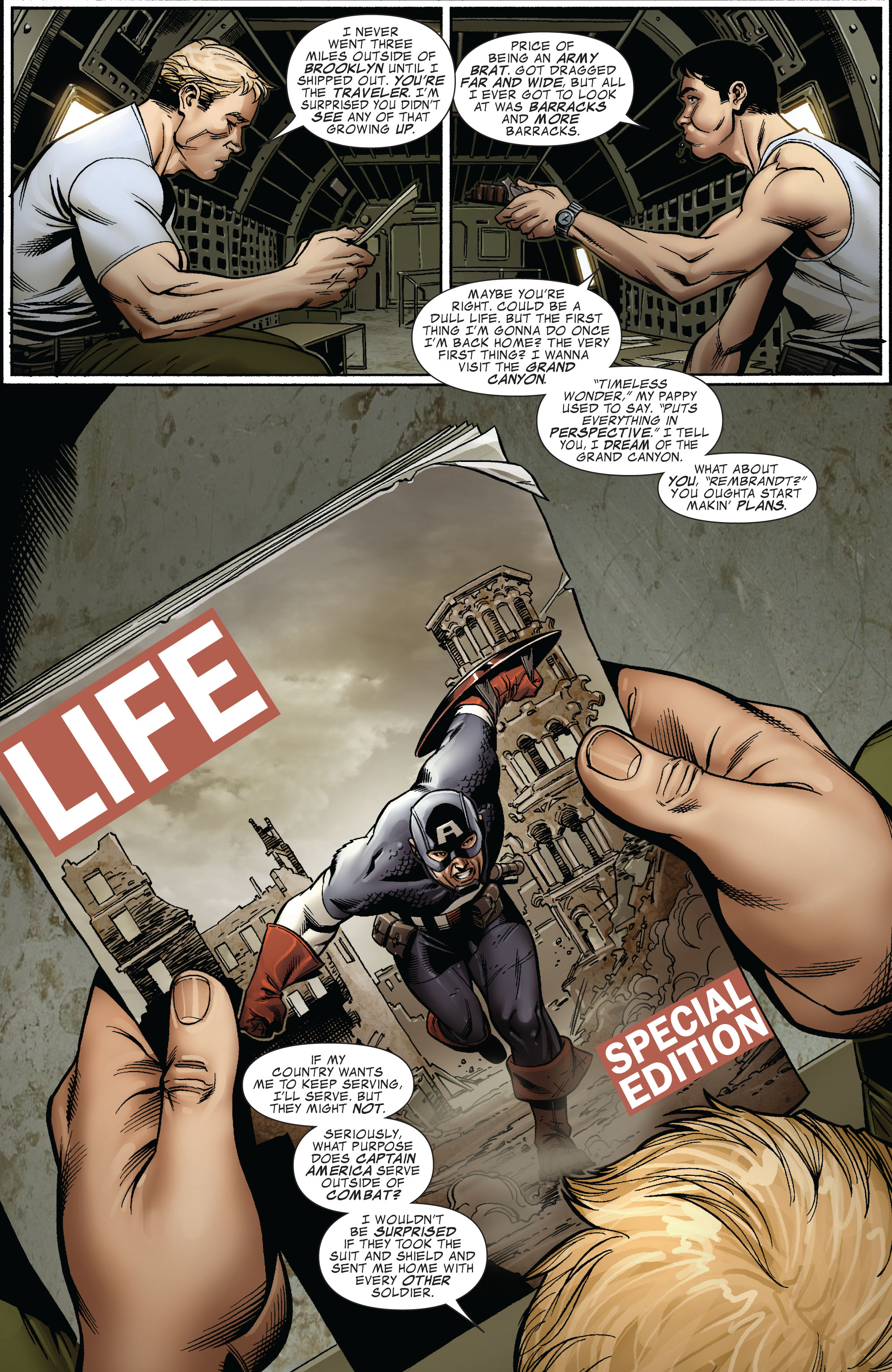 Captain America: Man Out of Time 1 Page 7