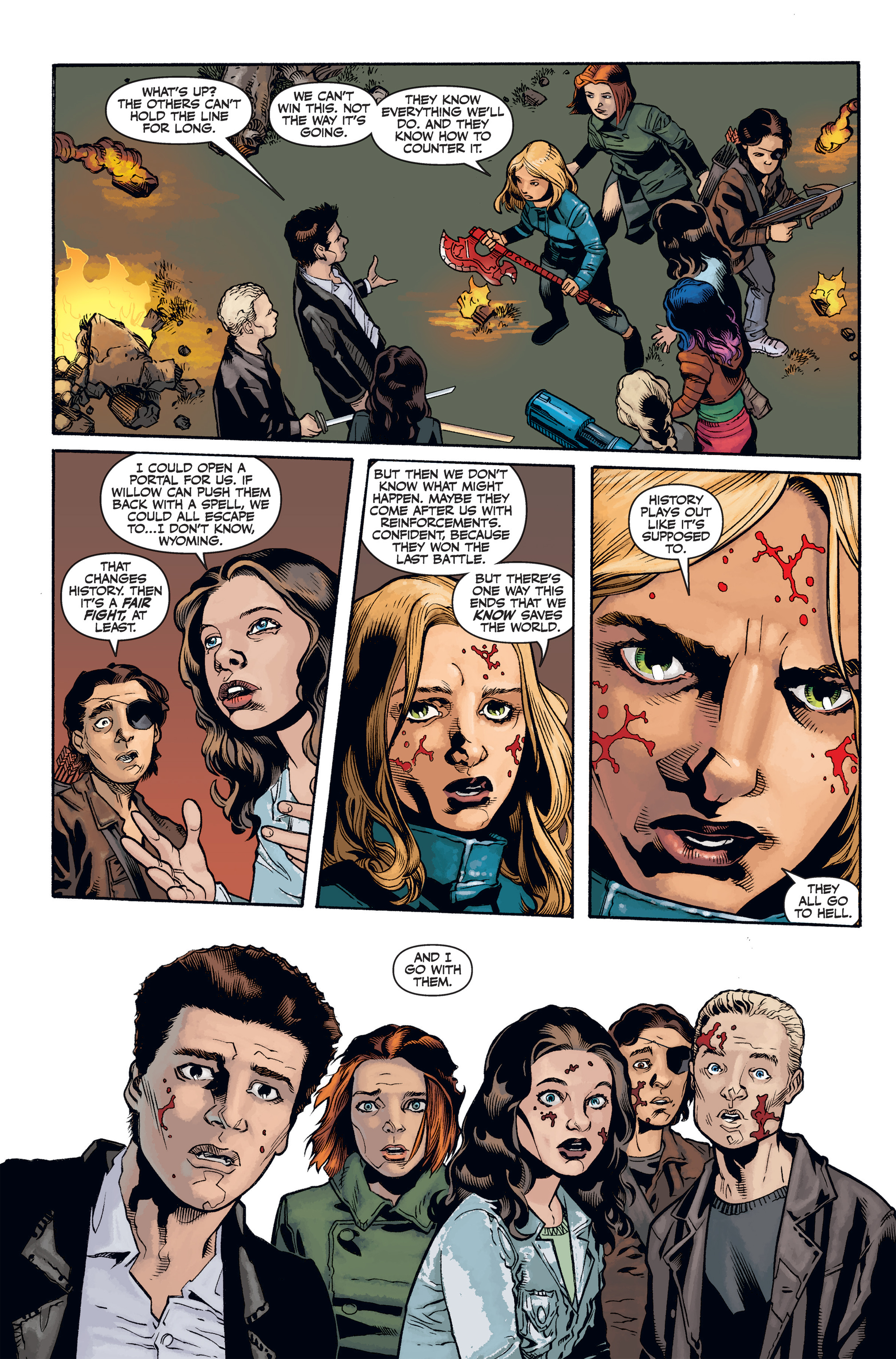 Read online Buffy the Vampire Slayer Season 12 comic -  Issue # _Library Edition (Part 2) - 70