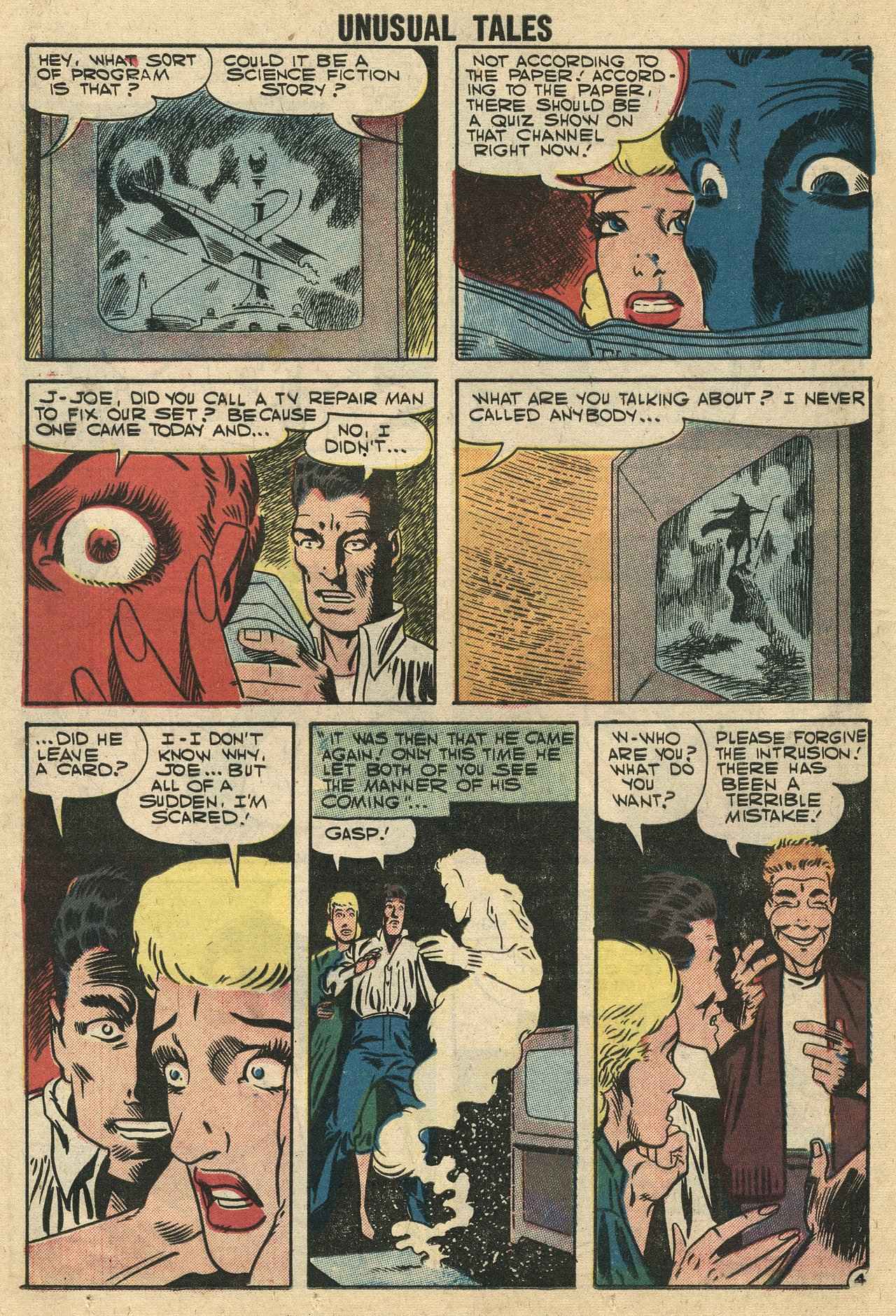 Read online Unusual Tales comic -  Issue #10 - 12