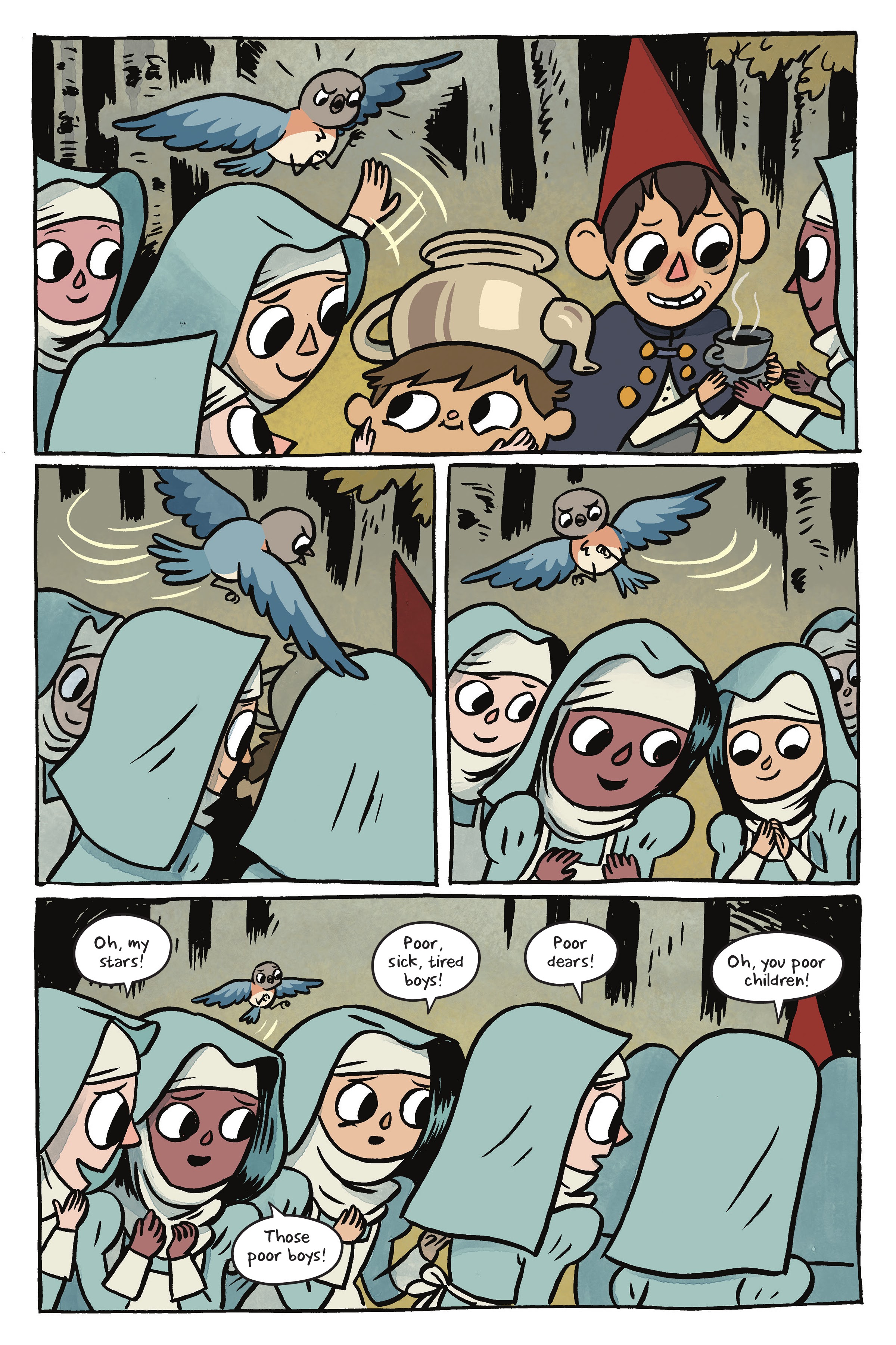 Read online Over the Garden Wall: Benevolent Sisters of Charity comic -  Issue # TPB - 36