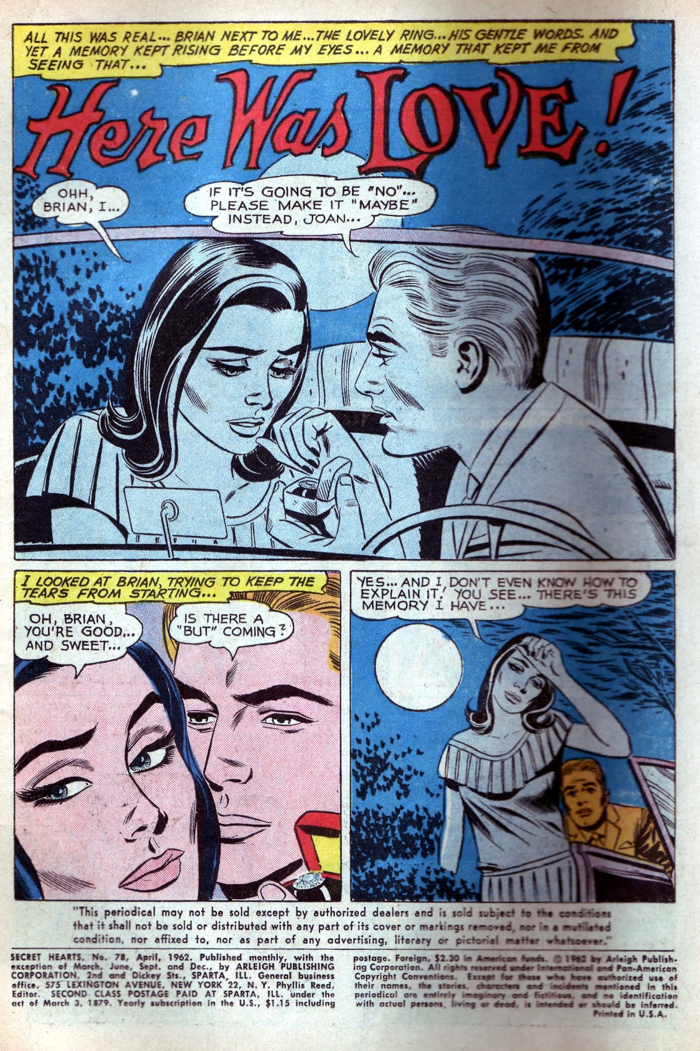 Read online Secret Hearts comic -  Issue #78 - 3