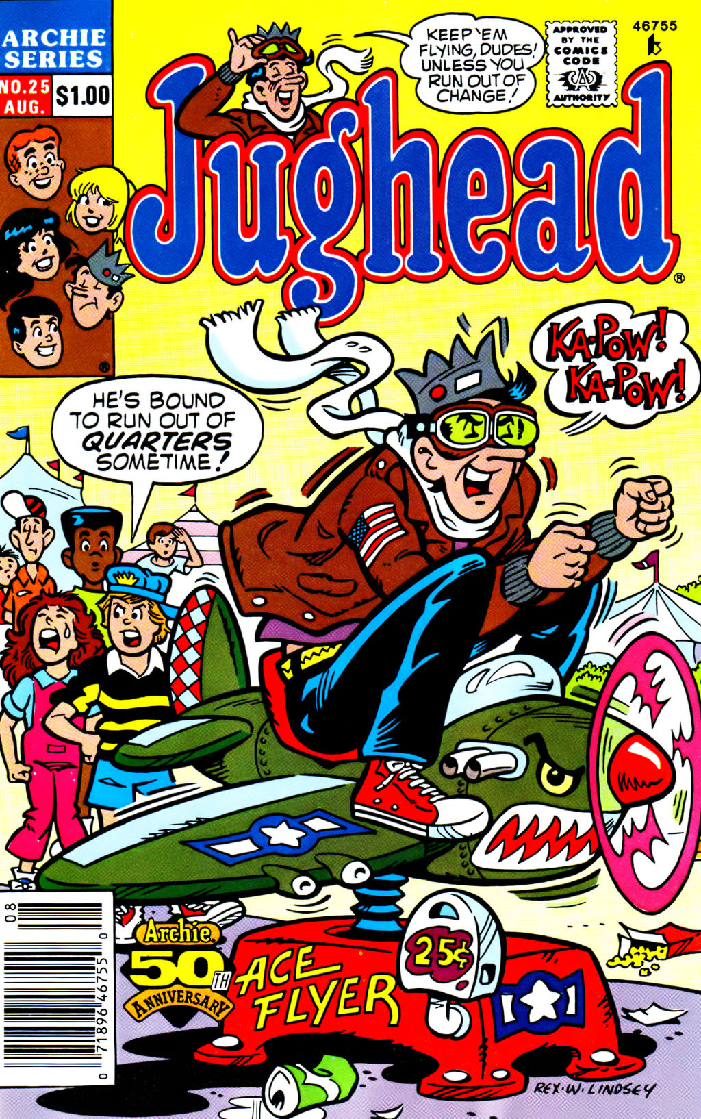 Read online Jughead (1987) comic -  Issue #25 - 1