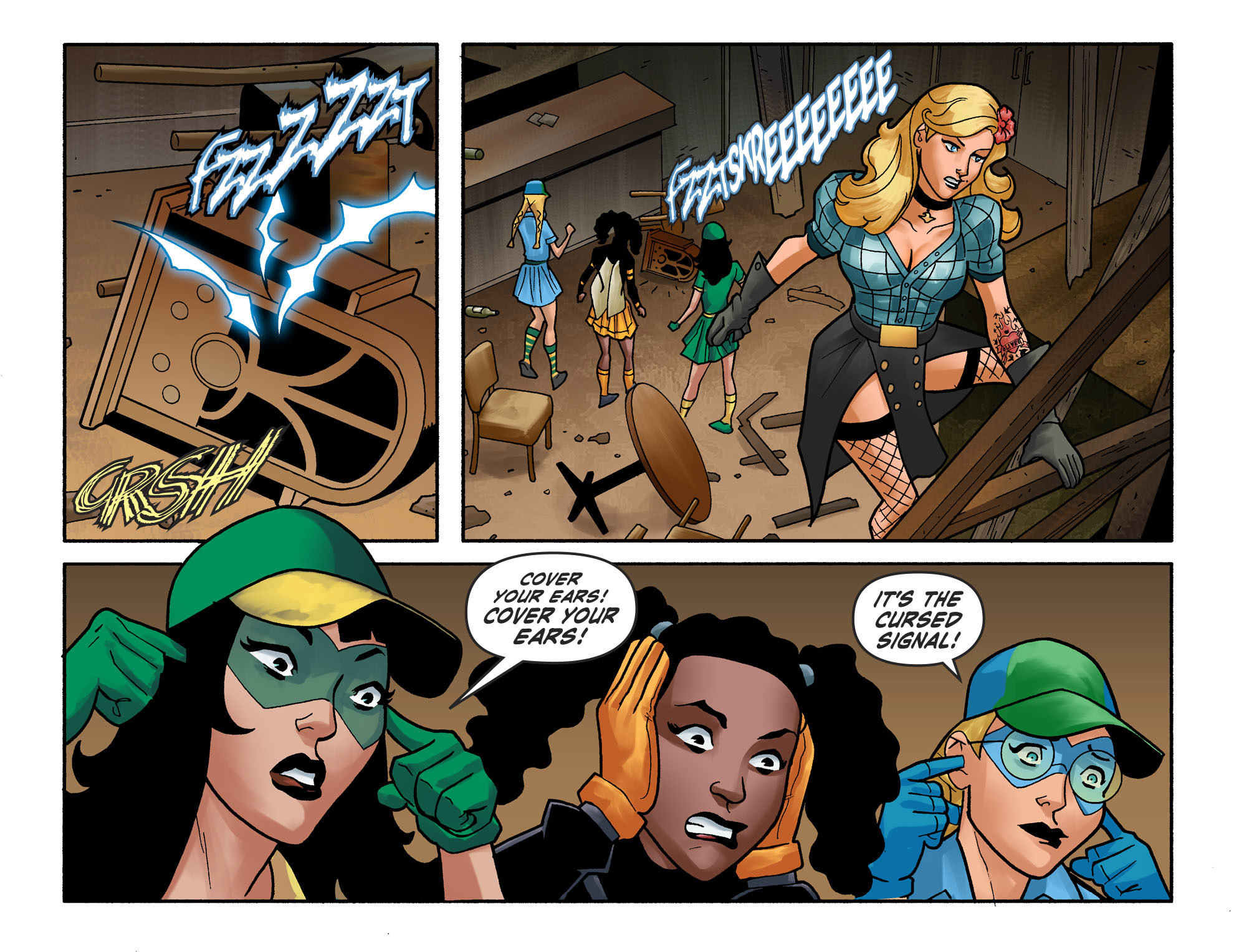 Read online Bombshells: United comic -  Issue #27 - 18