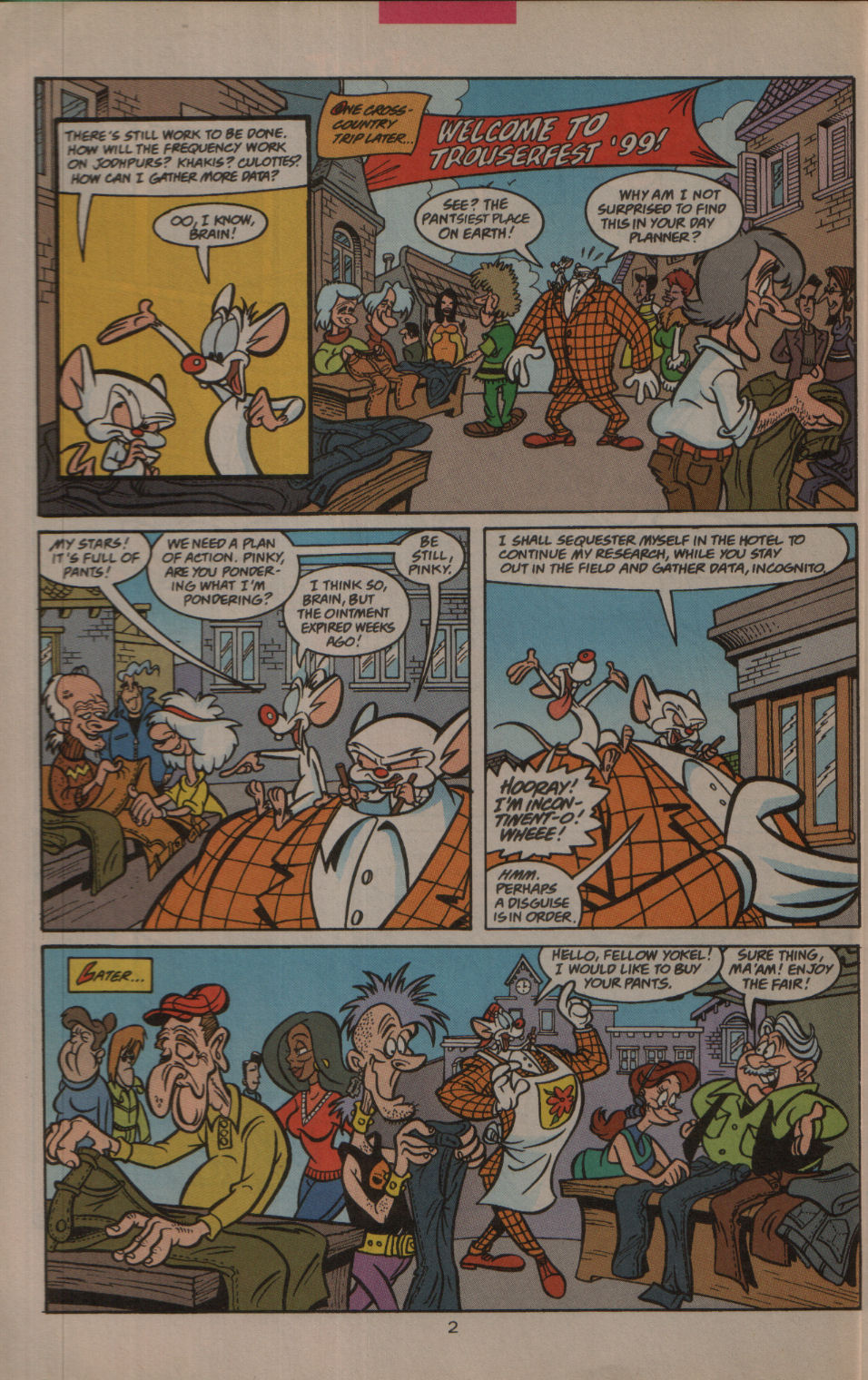 Read online Animaniacs comic -  Issue #56 - 3