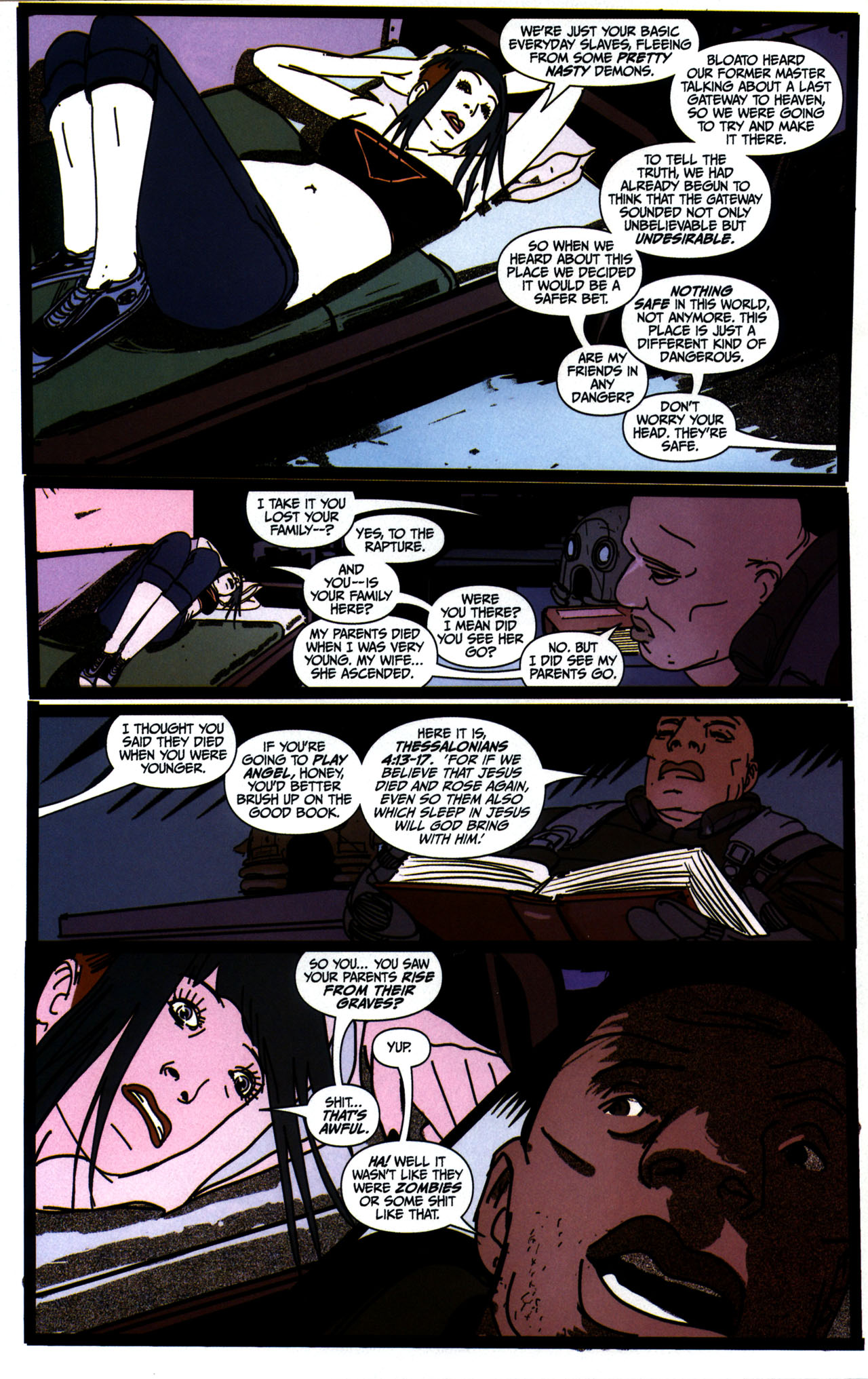 Read online Strange Girl comic -  Issue #5 - 17