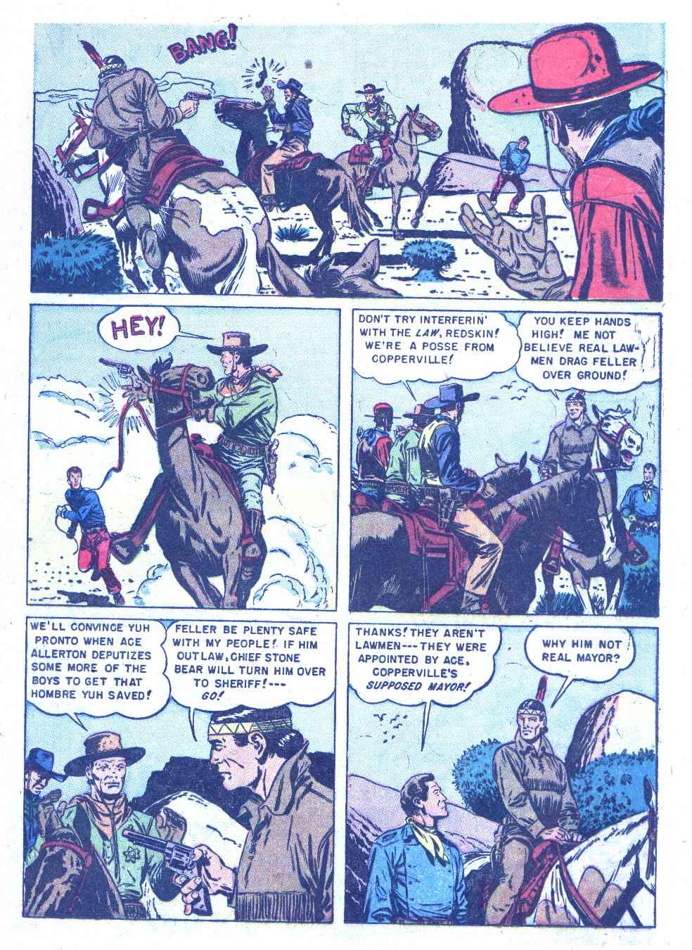 Read online Lone Ranger's Companion Tonto comic -  Issue #5 - 21