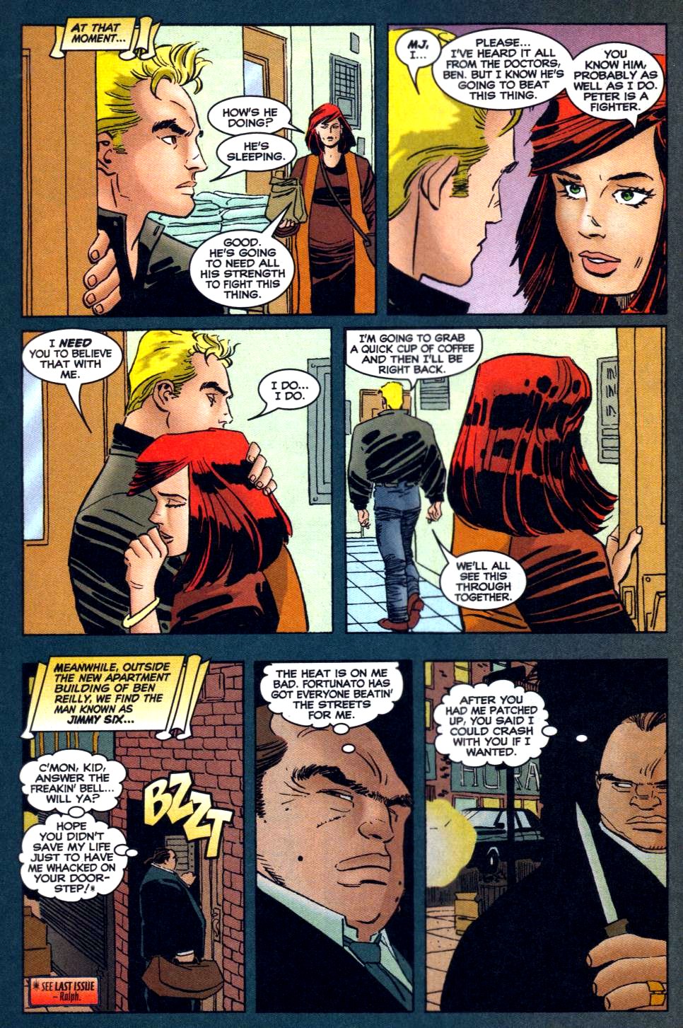 Read online Spider-Man (1990) comic -  Issue #71 - The Promise - 12