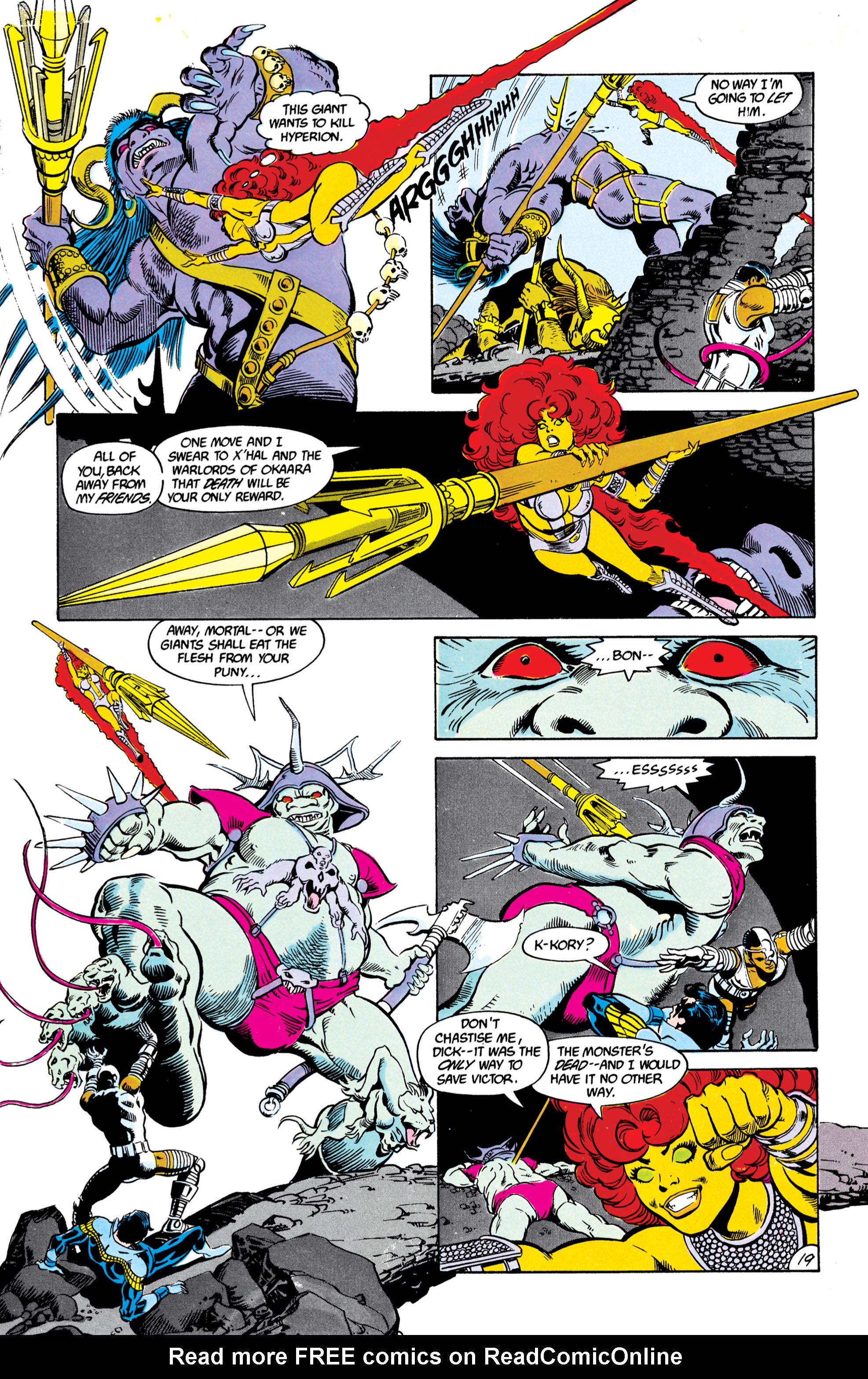 Read online The New Teen Titans (1984) comic -  Issue #8 - 19