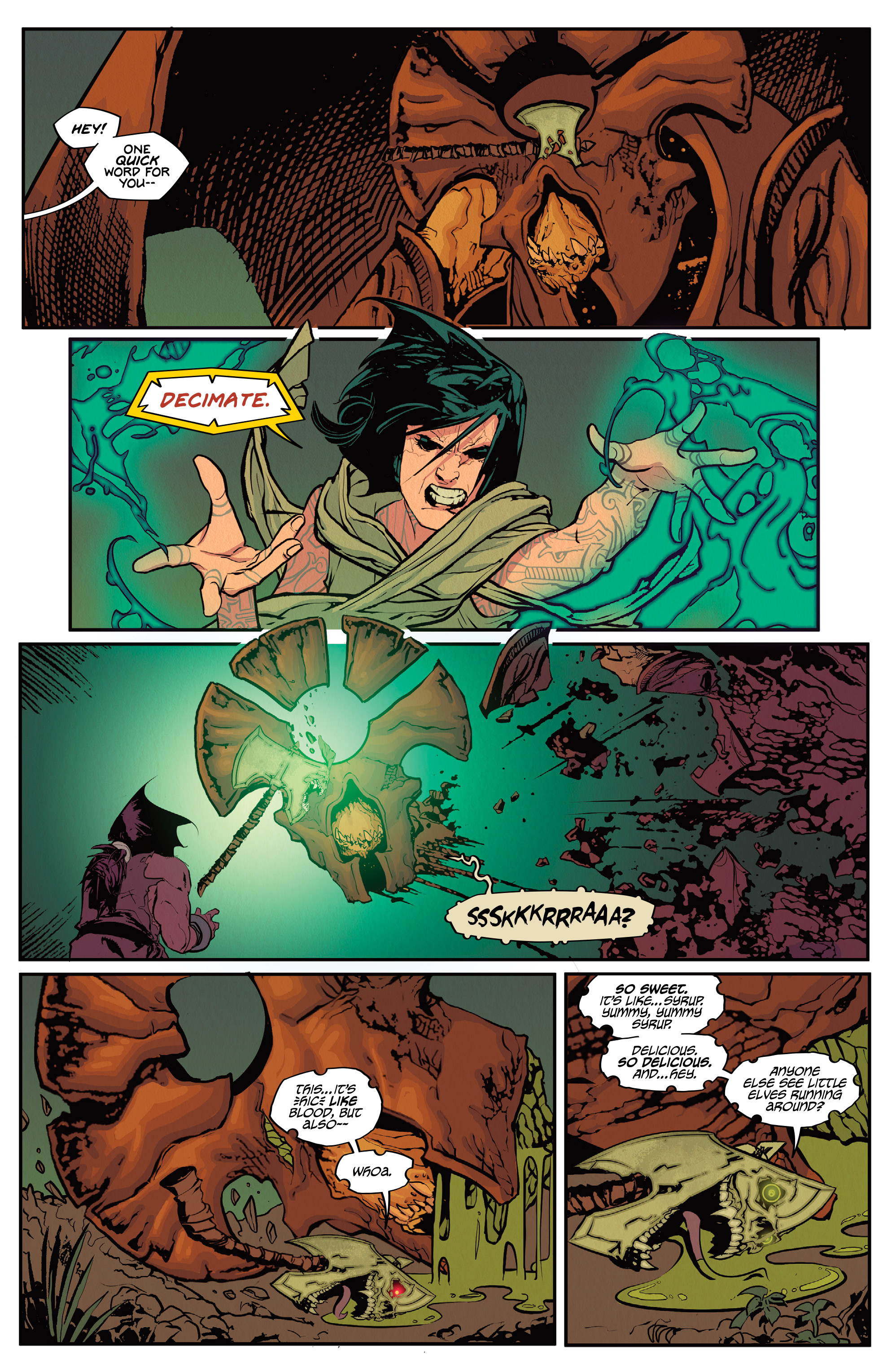 Read online Barbaric: Axe to Grind comic -  Issue #3 - 13