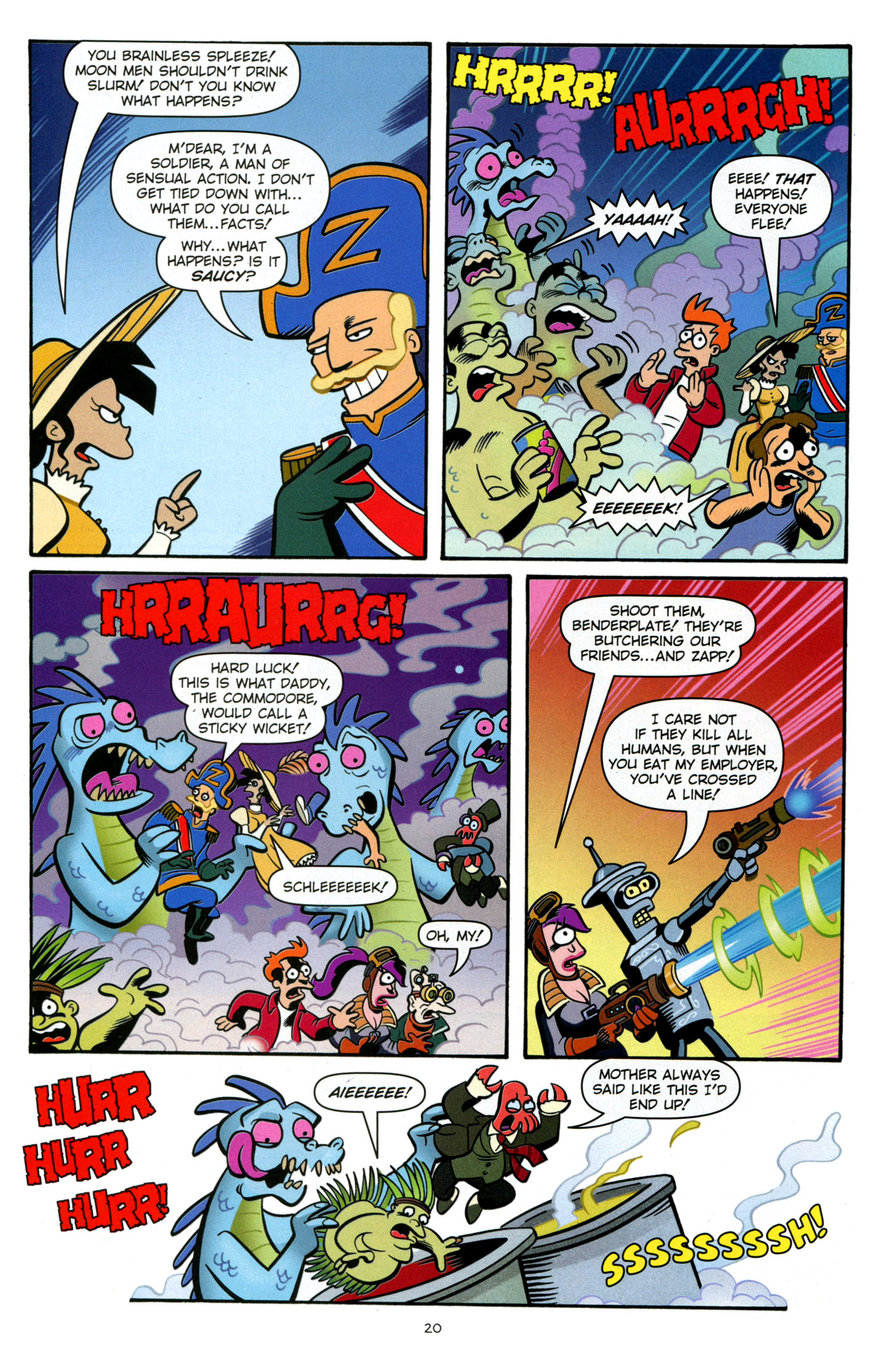 Read online Futurama Comics comic -  Issue #57 - 19