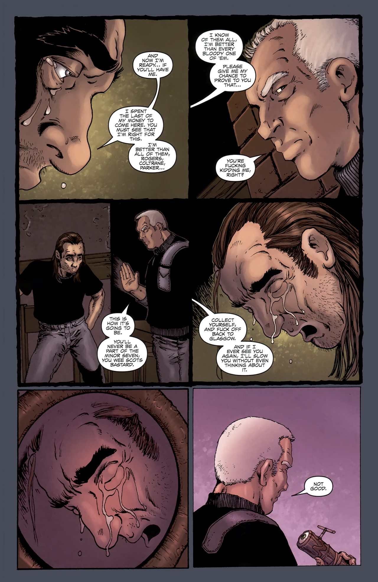 Read online Gravel comic -  Issue #19 - 17