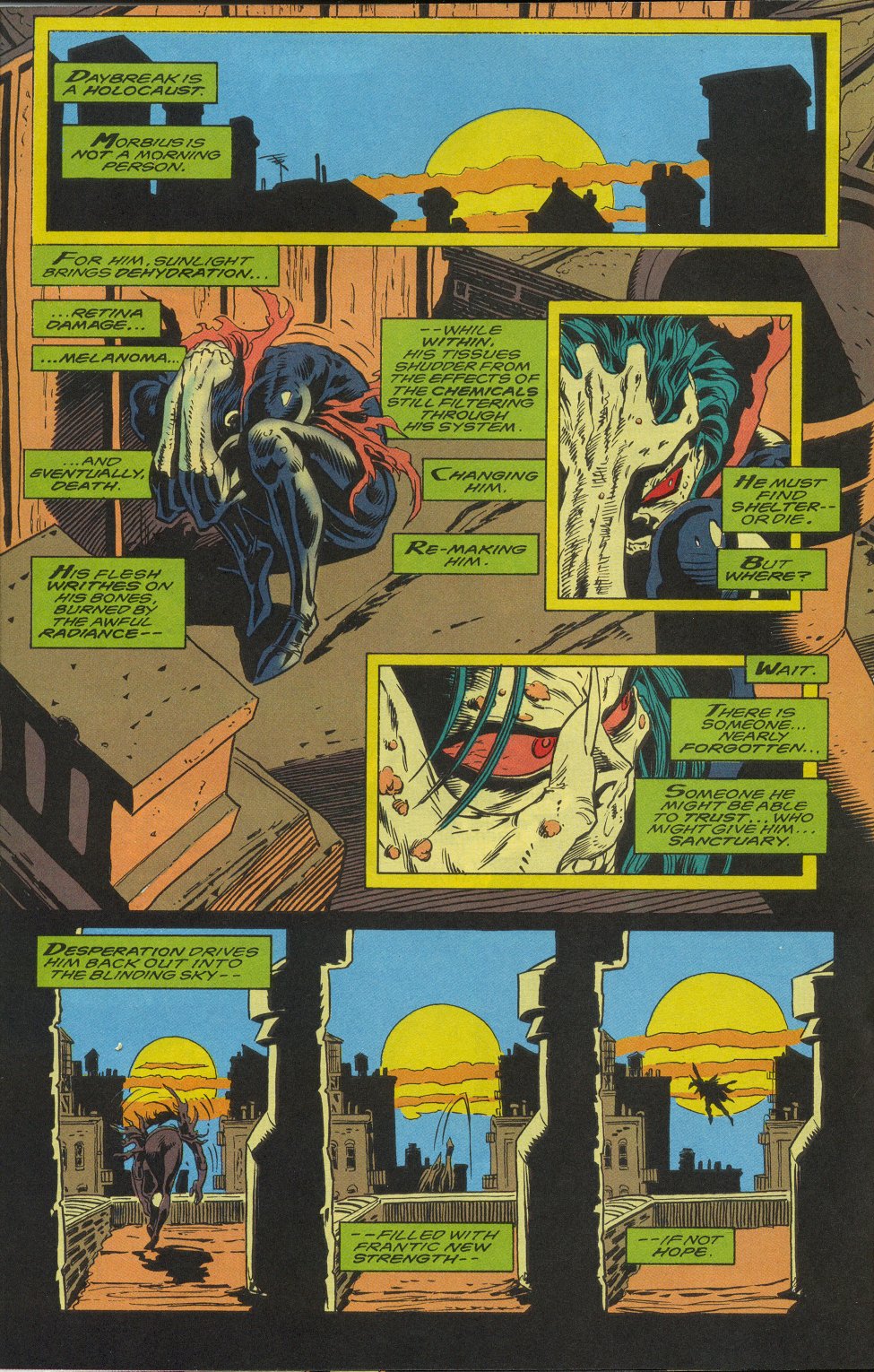 Read online Morbius: The Living Vampire (1992) comic -  Issue #1 - 22