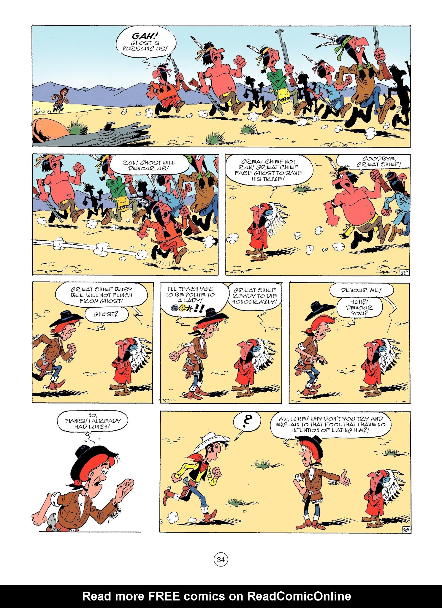 Read online A Lucky Luke Adventure comic -  Issue #65 - 36